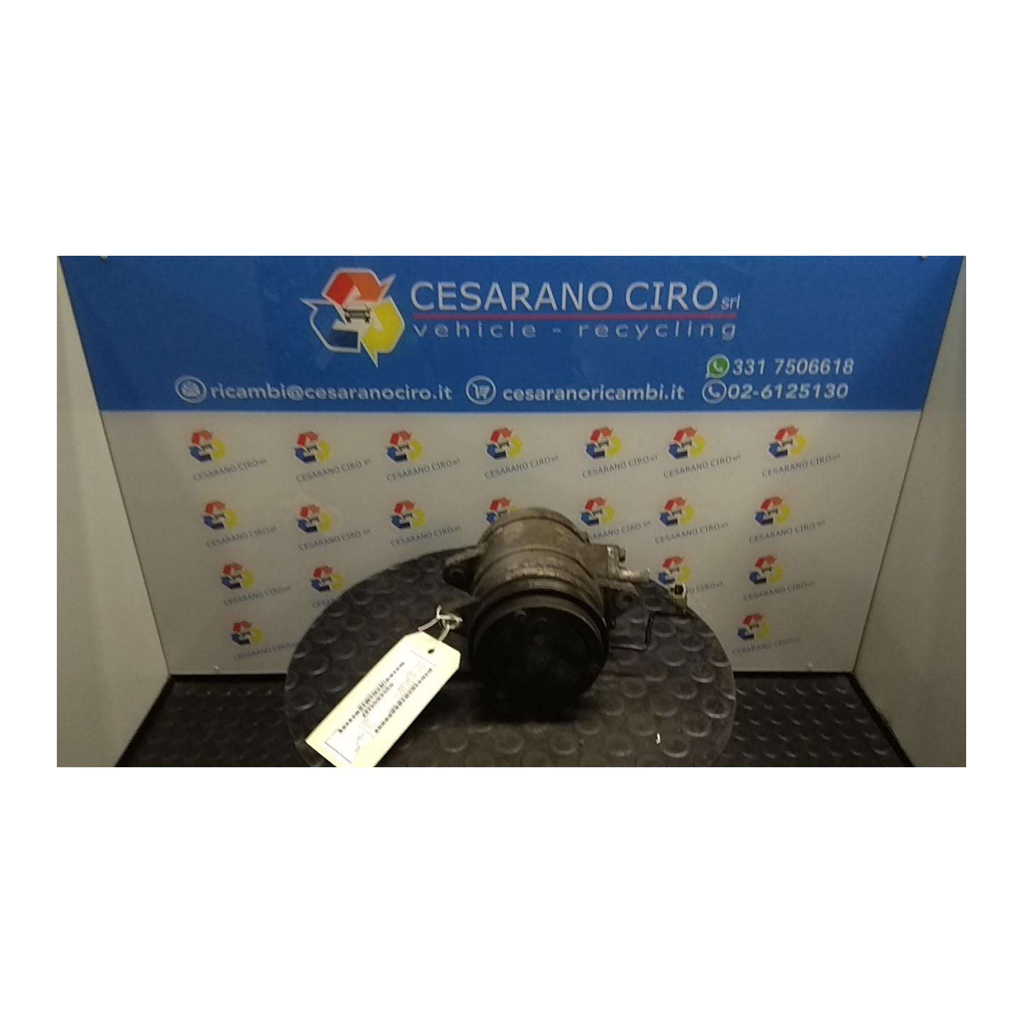 COMPRESSORE A/C 044 CHEVROLET (DAEWOO) MATIZ (M200) (04/05-12/10) B10S1 96406680