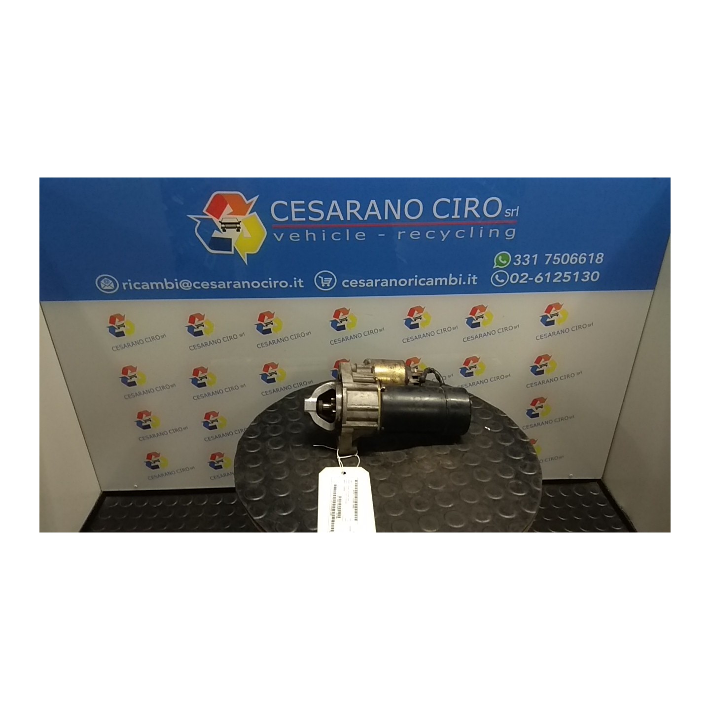 MOTORINO AVVIAMENTO 092 FIAT BRAVA (1M) (07/98-10/02) 182B6000 46417006