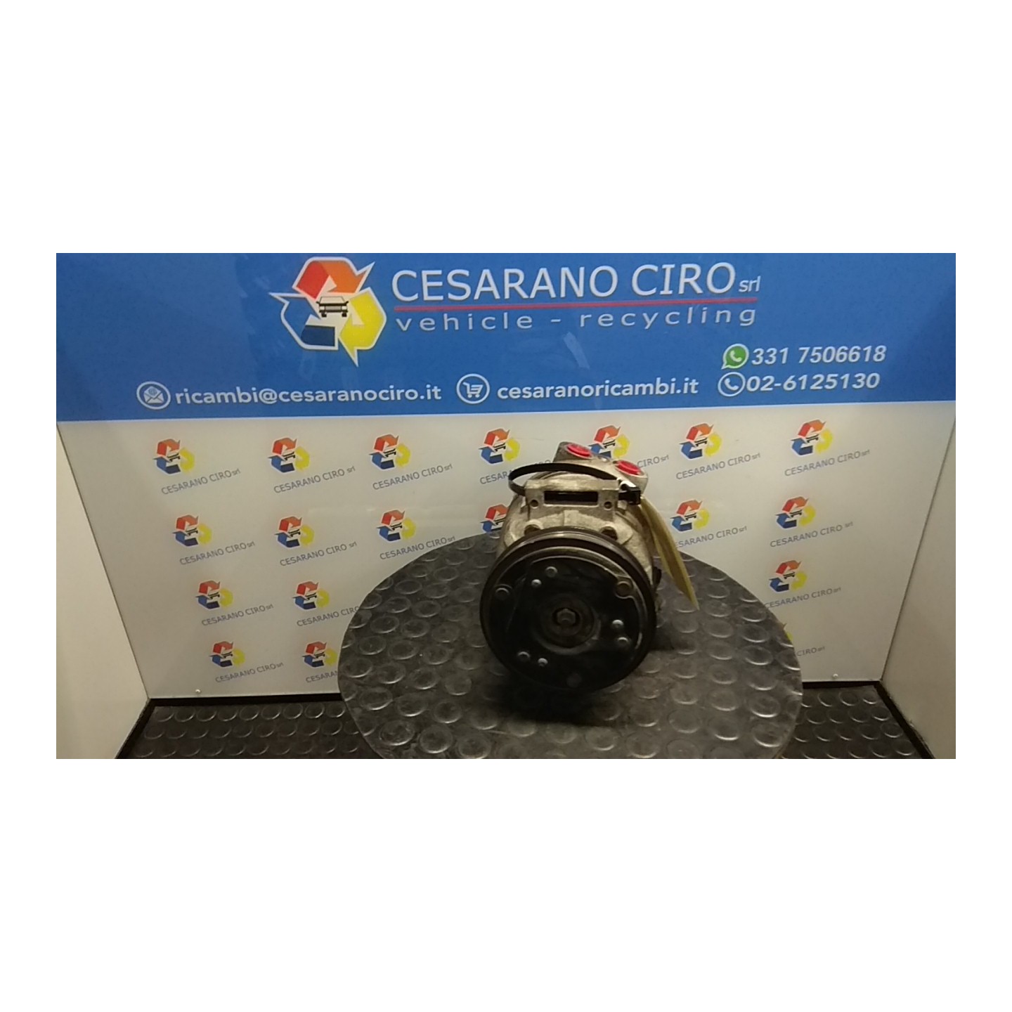 COMPRESSORE A/C 093 FIAT BRAVA (1M) (07/98-10/02) 182B6000 46438576