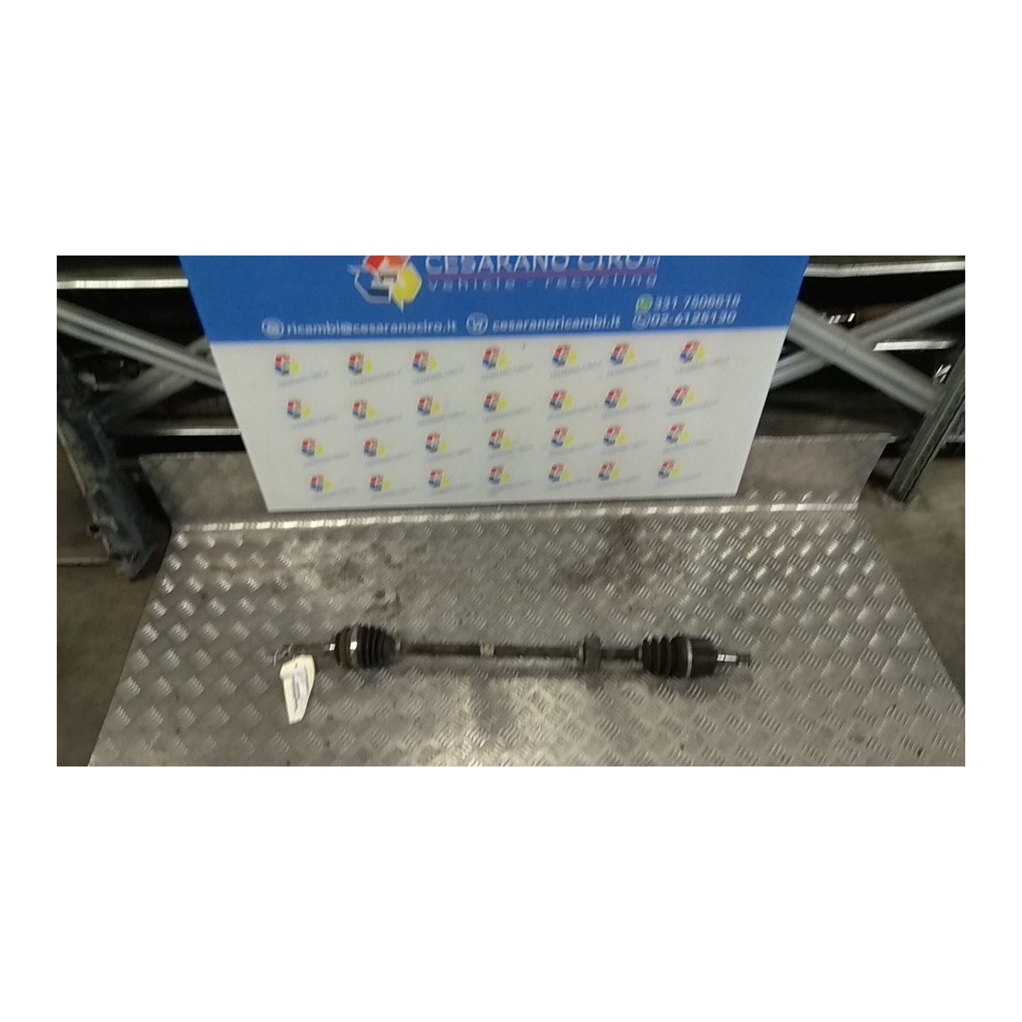 SEMIALBERO ANT. COMPL. DX. 116 CHEVROLET (DAEWOO) MATIZ (M200) (04/05-12/10) B10S1 96396122