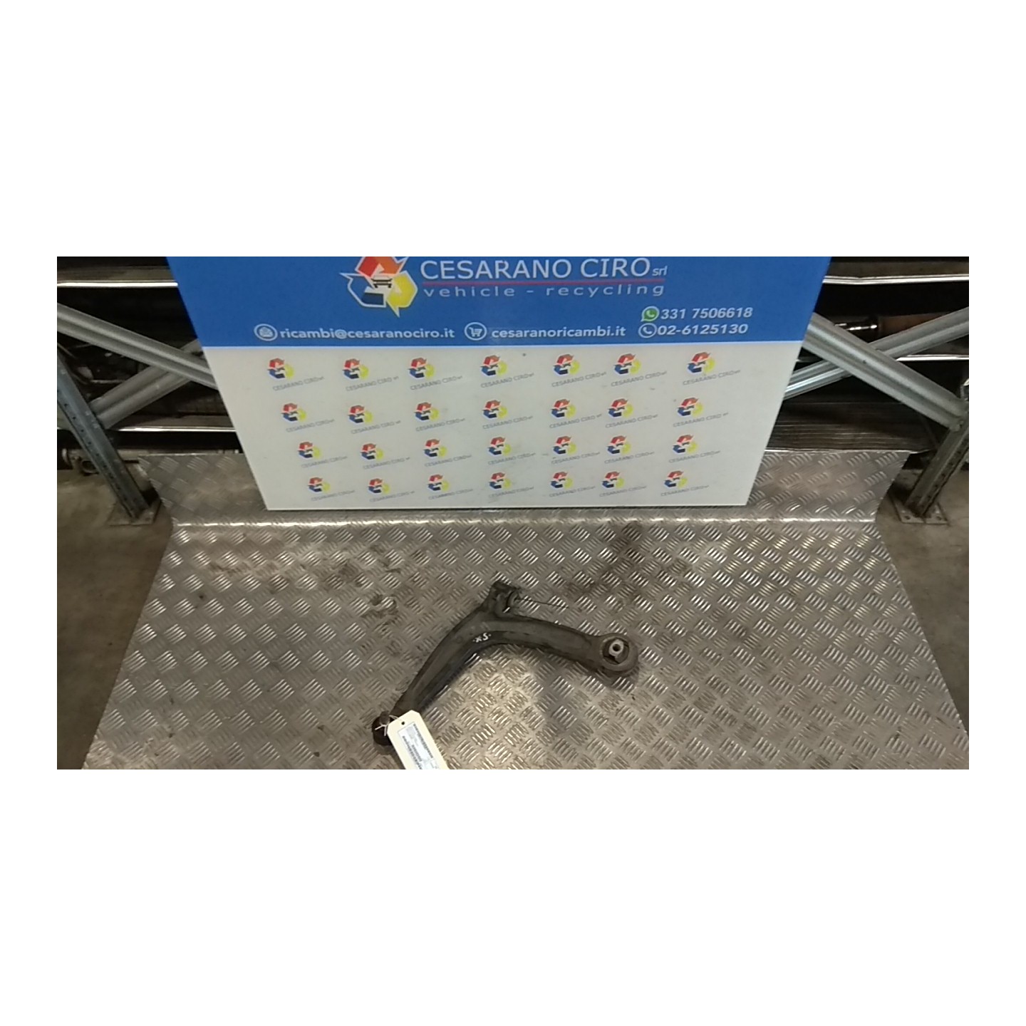 BRACCIO OSCILLANTE SOSP. ANT. SX. 022 FORD KA (CCU) (10/08-) 169A4000 1639574