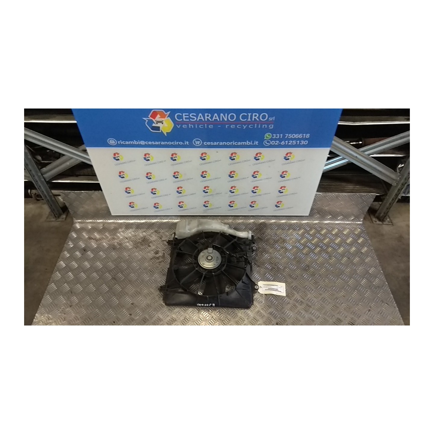 MOTORINO ELETTROVENTOLA SX. 054 HONDA CIVIC 8A SERIE (12/05-) R18A2 19030RSAG01