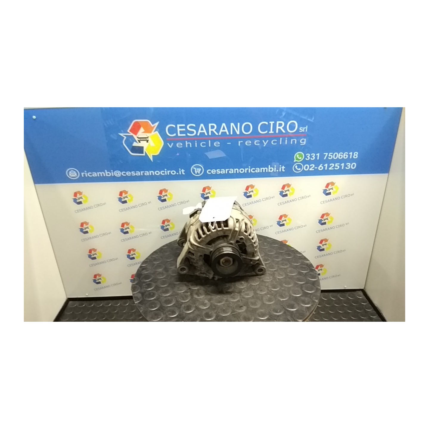 ALTERNATORE 100 AMP 038 OPEL CORSA (S07) (01/11-) A12XER 93190139