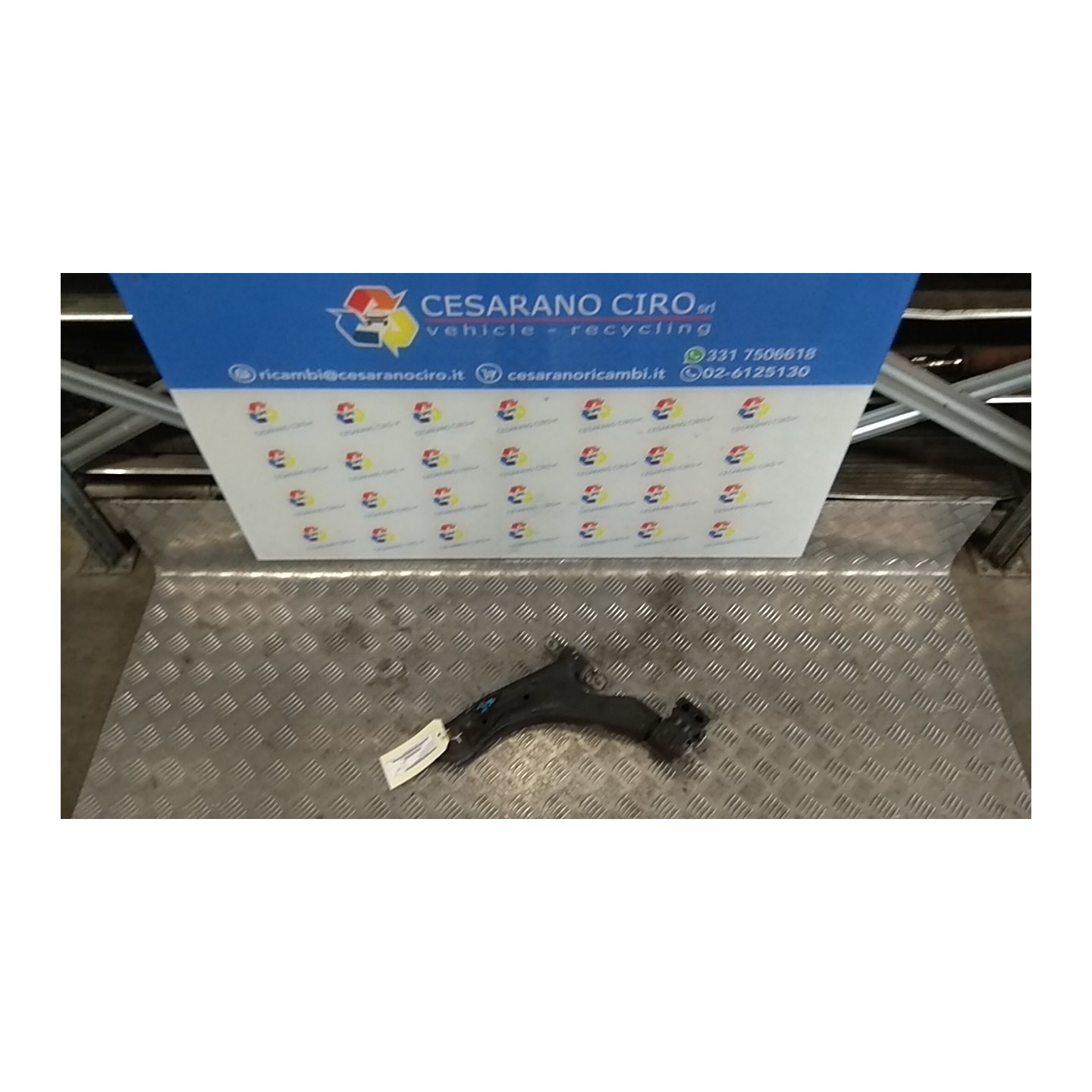 BRACCIO OSCILLANTE SOSP. ANT. SX. 037 CHEVROLET (DAEWOO) SPARK (M300) (01/10-12/15) B12D1 95319215