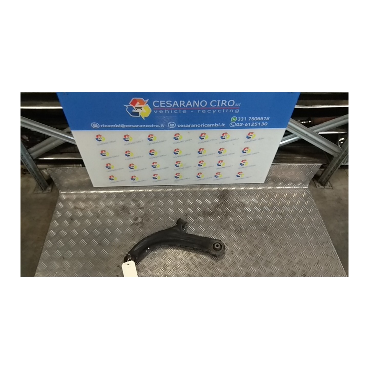 BRACCIO OSCILLANTE SOSP. ANT. SX. 077 RENAULT CLIO 3A SERIE (07/05-05/09) K9KM7 8200744091