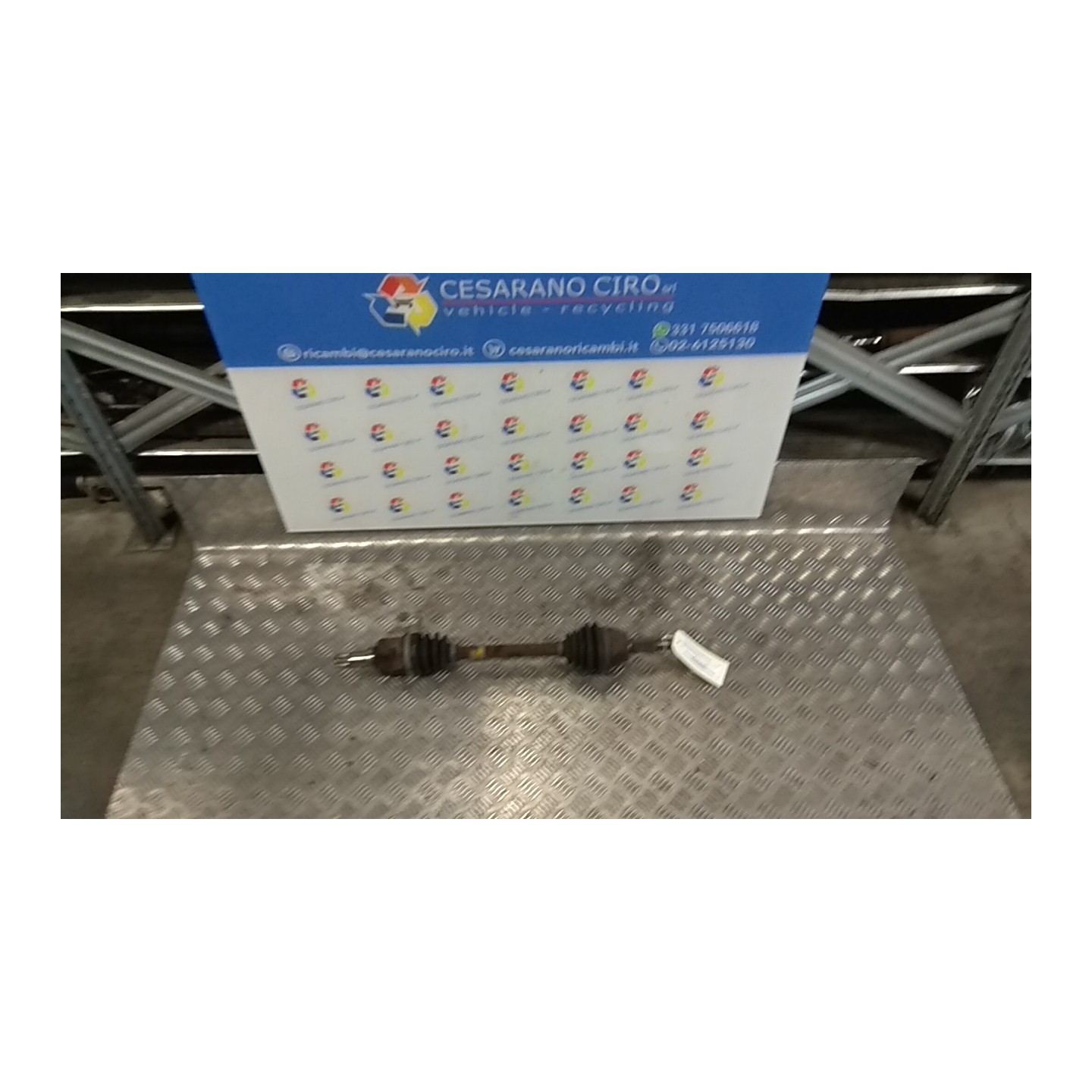 SEMIALBERO ANT. COMPL. SX. 093 FORD FIESTA (CBK) (12/05-12/08) FUJA 1493223