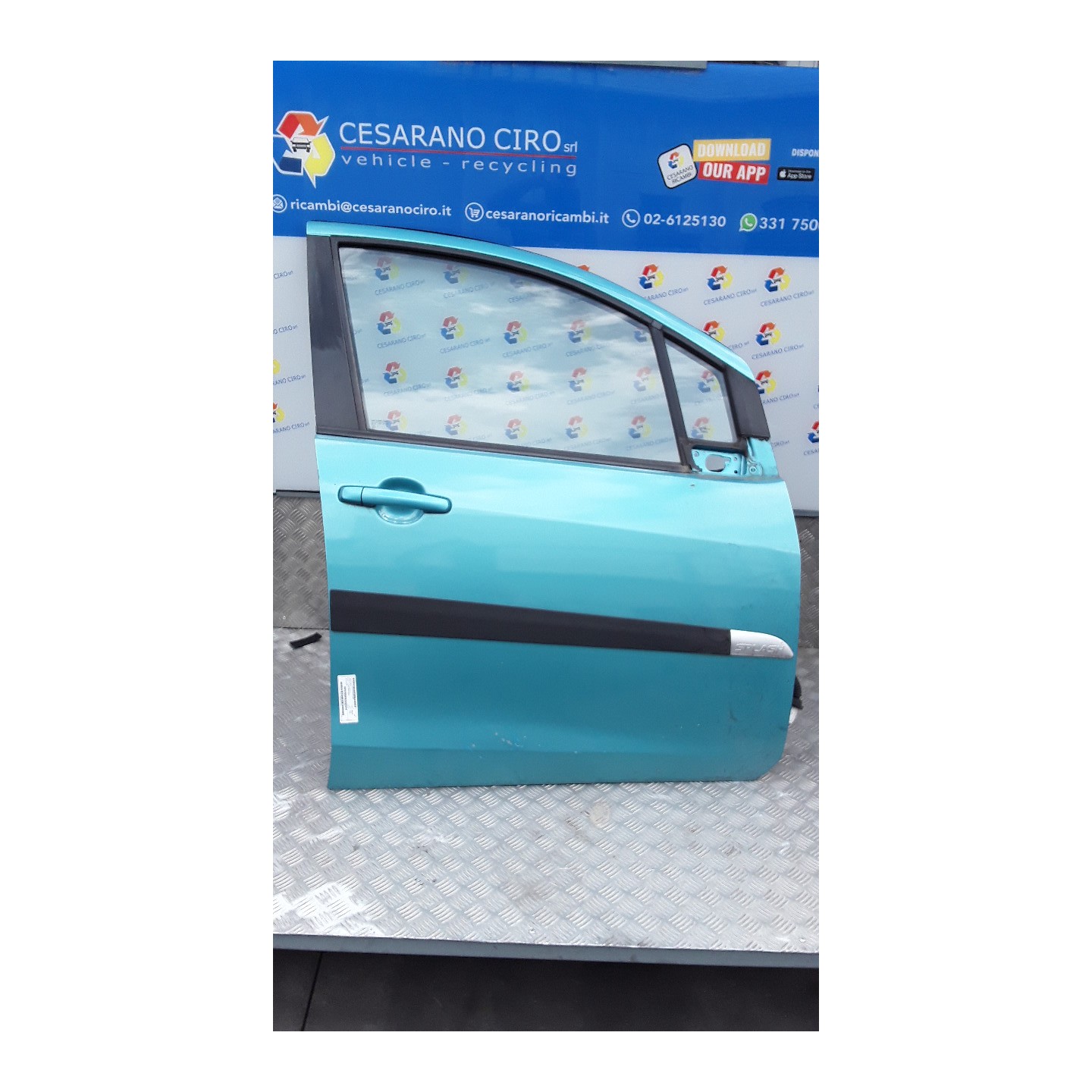 PORTA ANT. DX. 004 SUZUKI SPLASH (02/08-10/15) K10B 6800151K00000