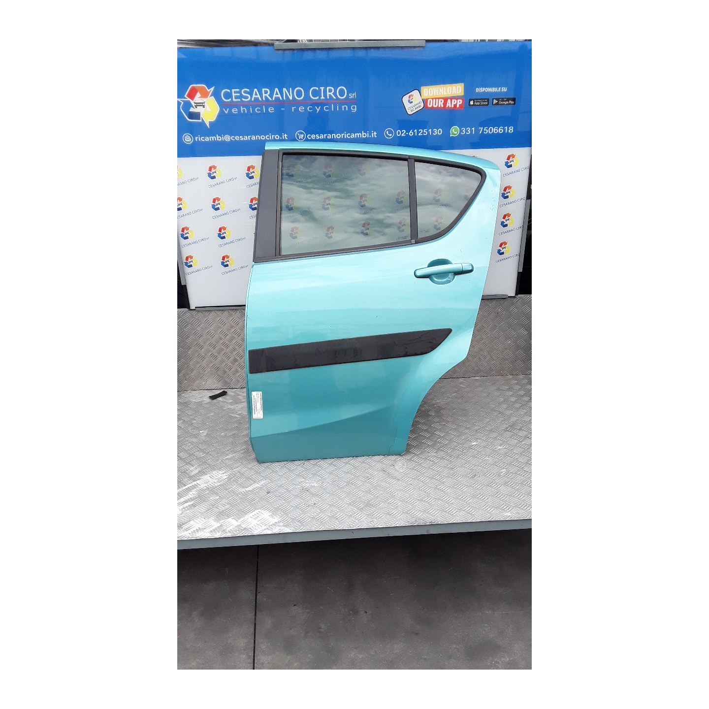 PORTA POST. SX. 005 SUZUKI SPLASH (02/08-10/15) K10B 6800451K00000