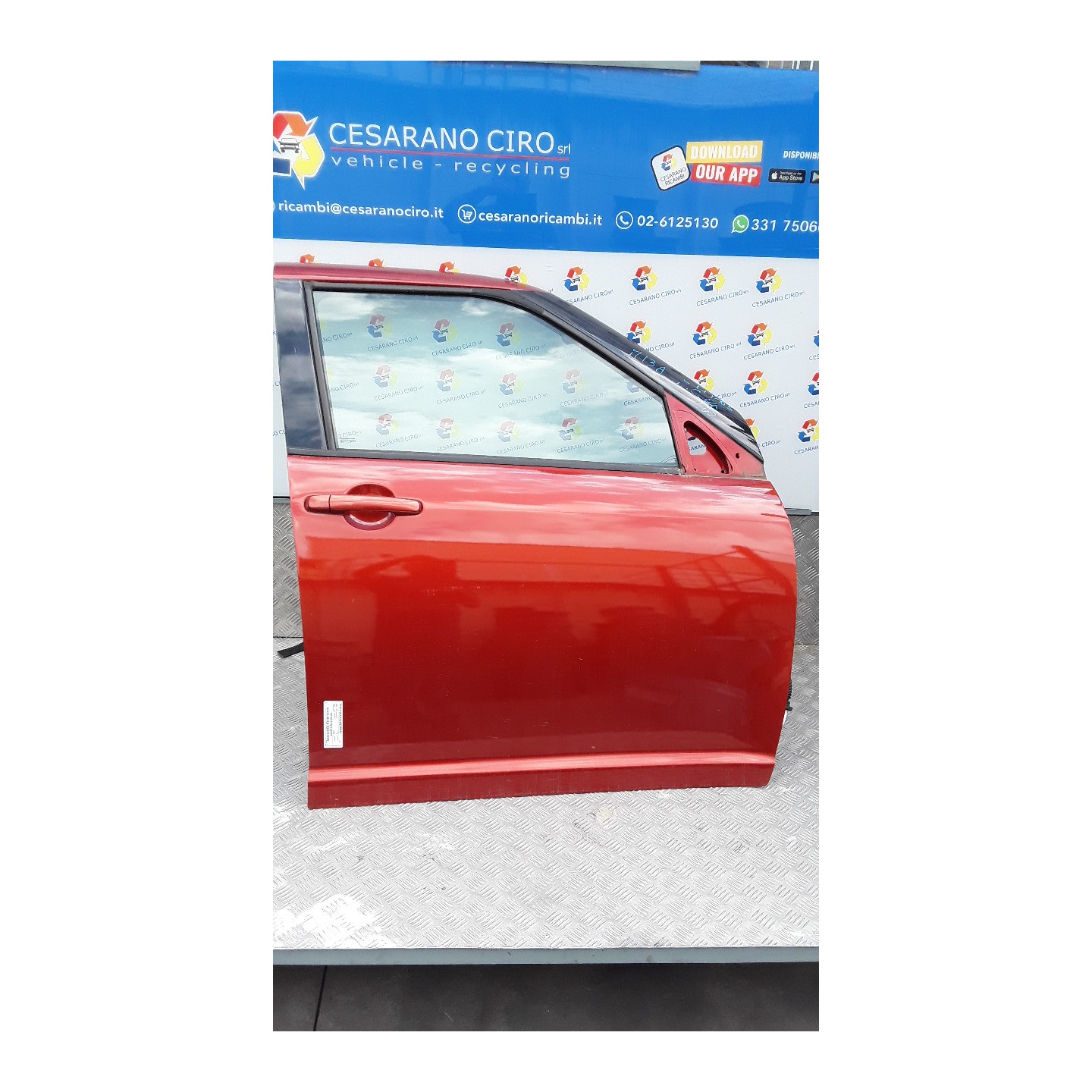PORTA ANT. DX. 008 SUZUKI SWIFT (04/05-02/11) M13A 6800162J00000