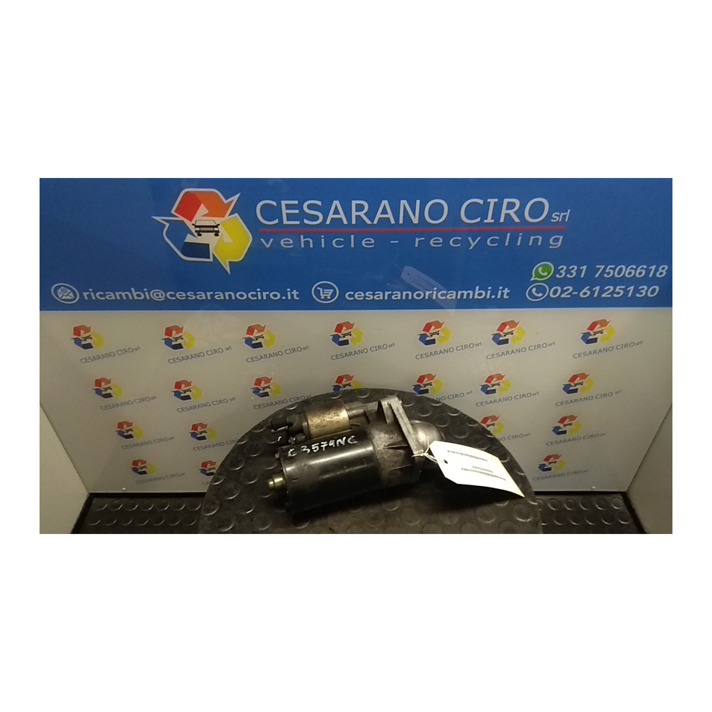 MOTORINO AVVIAMENTO BOSCH 045 FIAT MULTIPLA (1F) (05/04-04/12) 182B6000 46821681