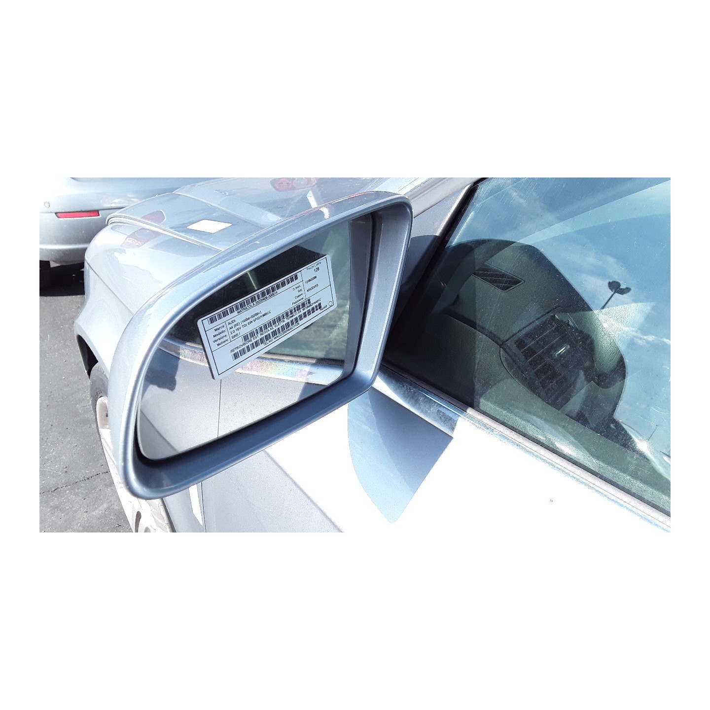 RETROVISORE EST. REGOLAZ. ELETTR. TERMICO SX. 014 AUDI A4 (8E) (10/04-02/08) BRE 8E1858531AA01C