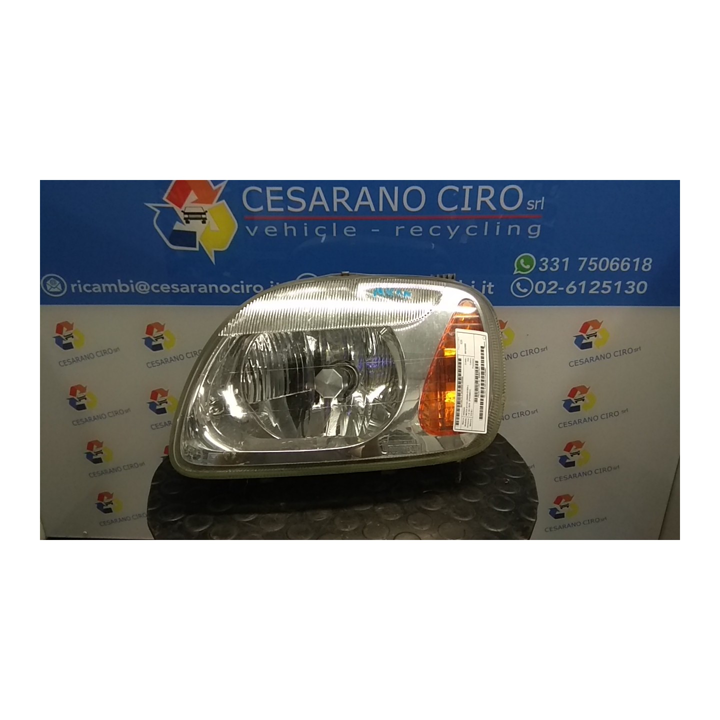 PROIETTORE SX. 090 NISSAN MICRA (K11E) (09/00-01/03) CG10 B60601F511
