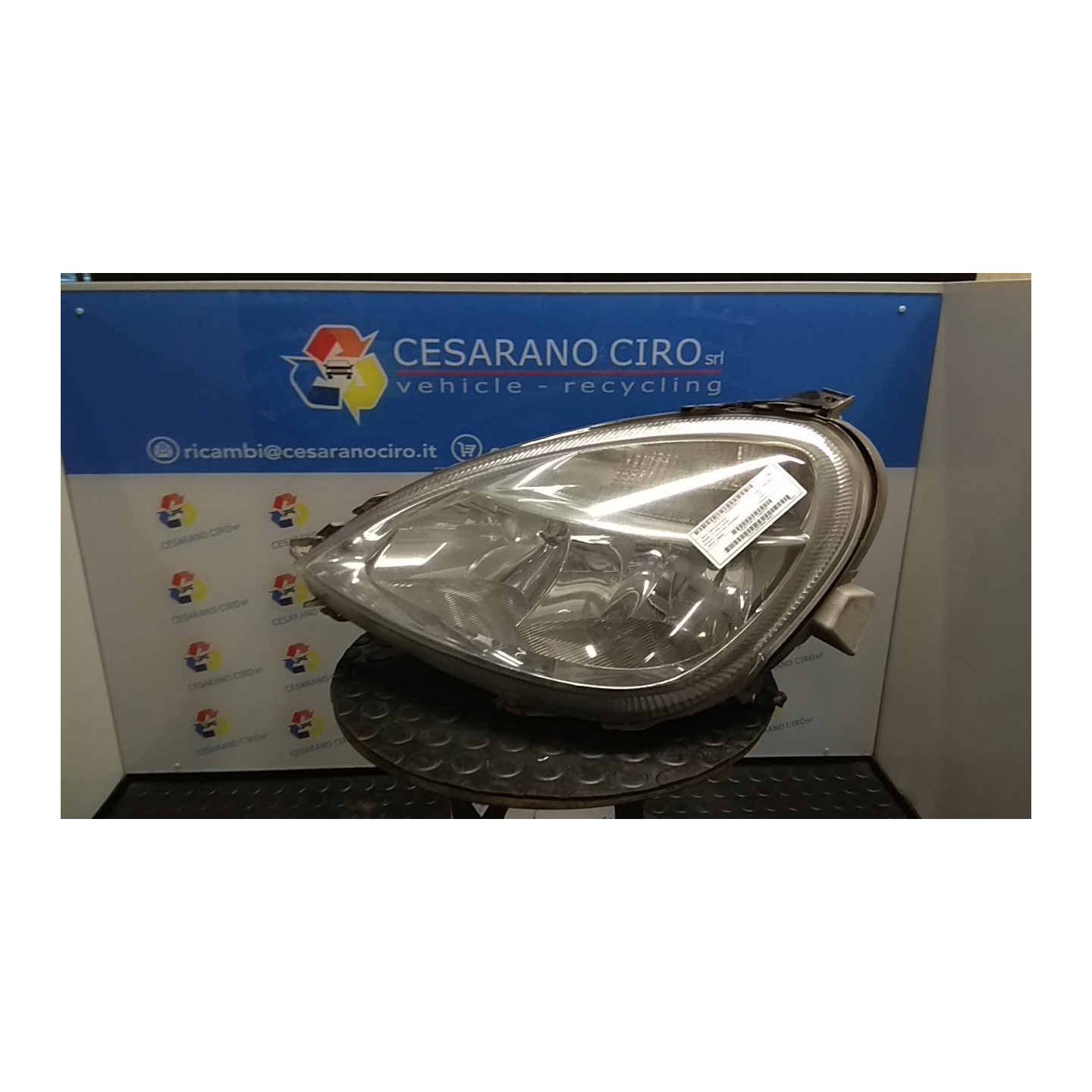 PROIETTORE SX. 123 MERCEDES-BENZ CLASSE A (W168) (03/01-06/04) 668942 A1688201761
