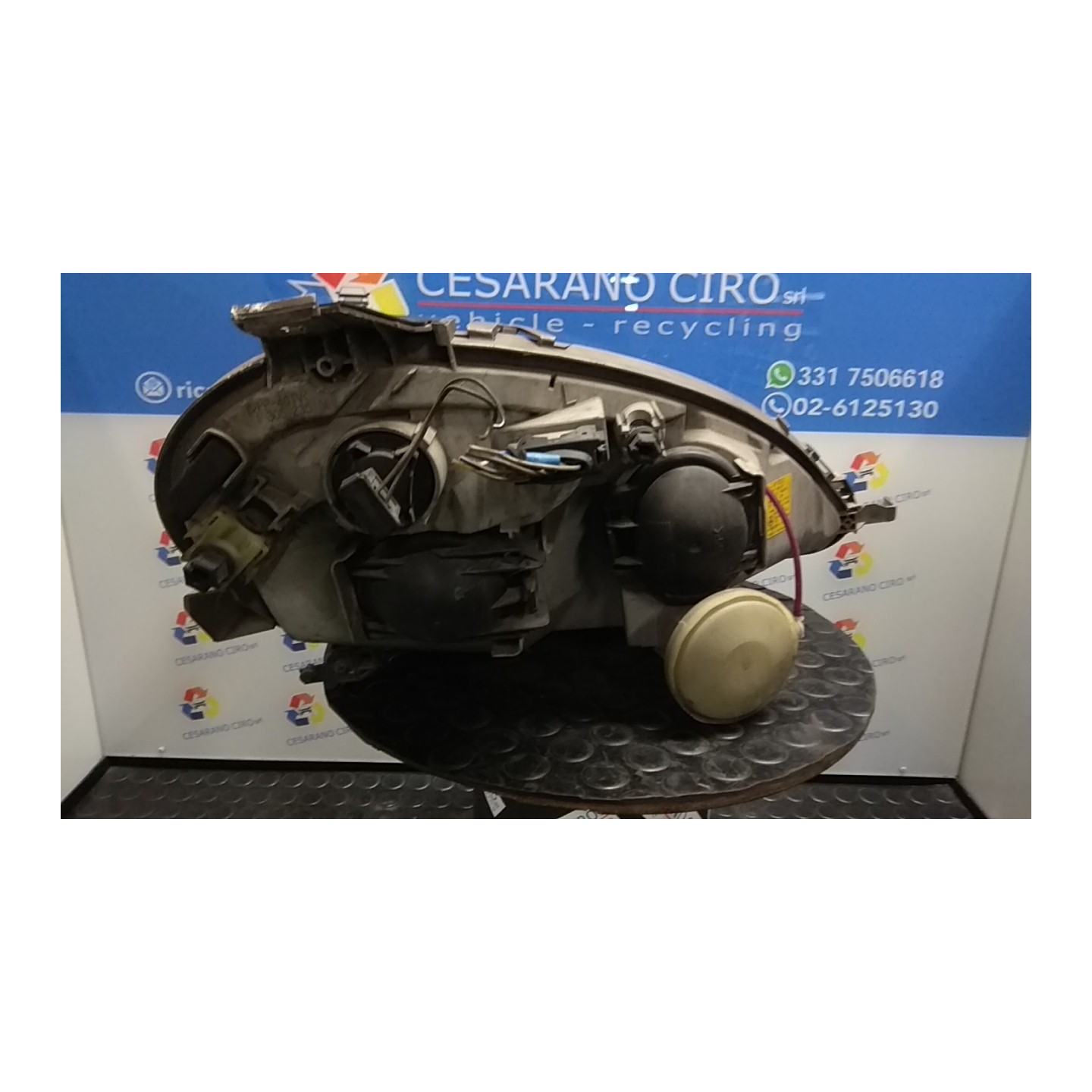 PROIETTORE SX. 123 MERCEDES-BENZ CLASSE A (W168) (03/01-06/04) 668942 A1688201761