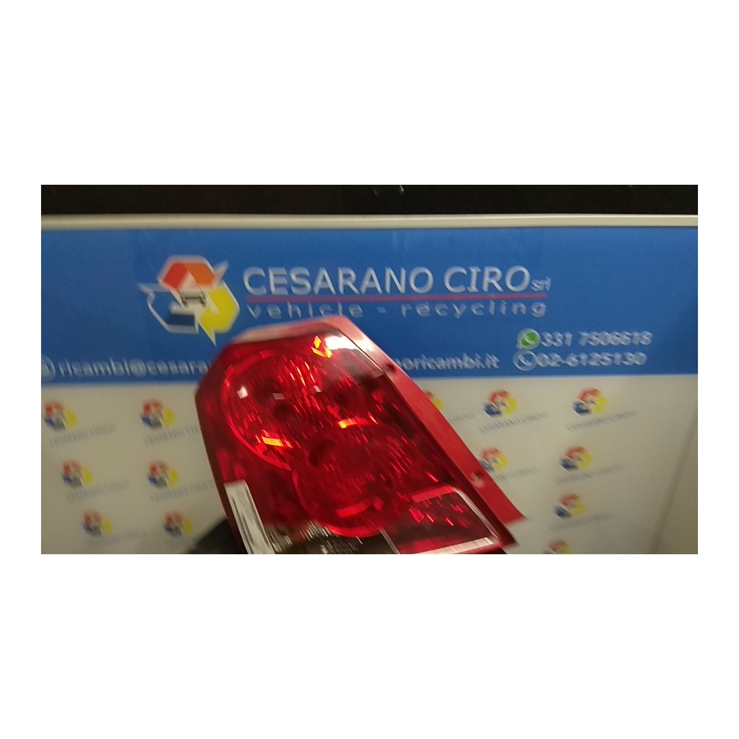 FANALE POST. SX. 145 CHEVROLET (DAEWOO) KALOS (T200) (01/05-10/08) B12S1 96540268