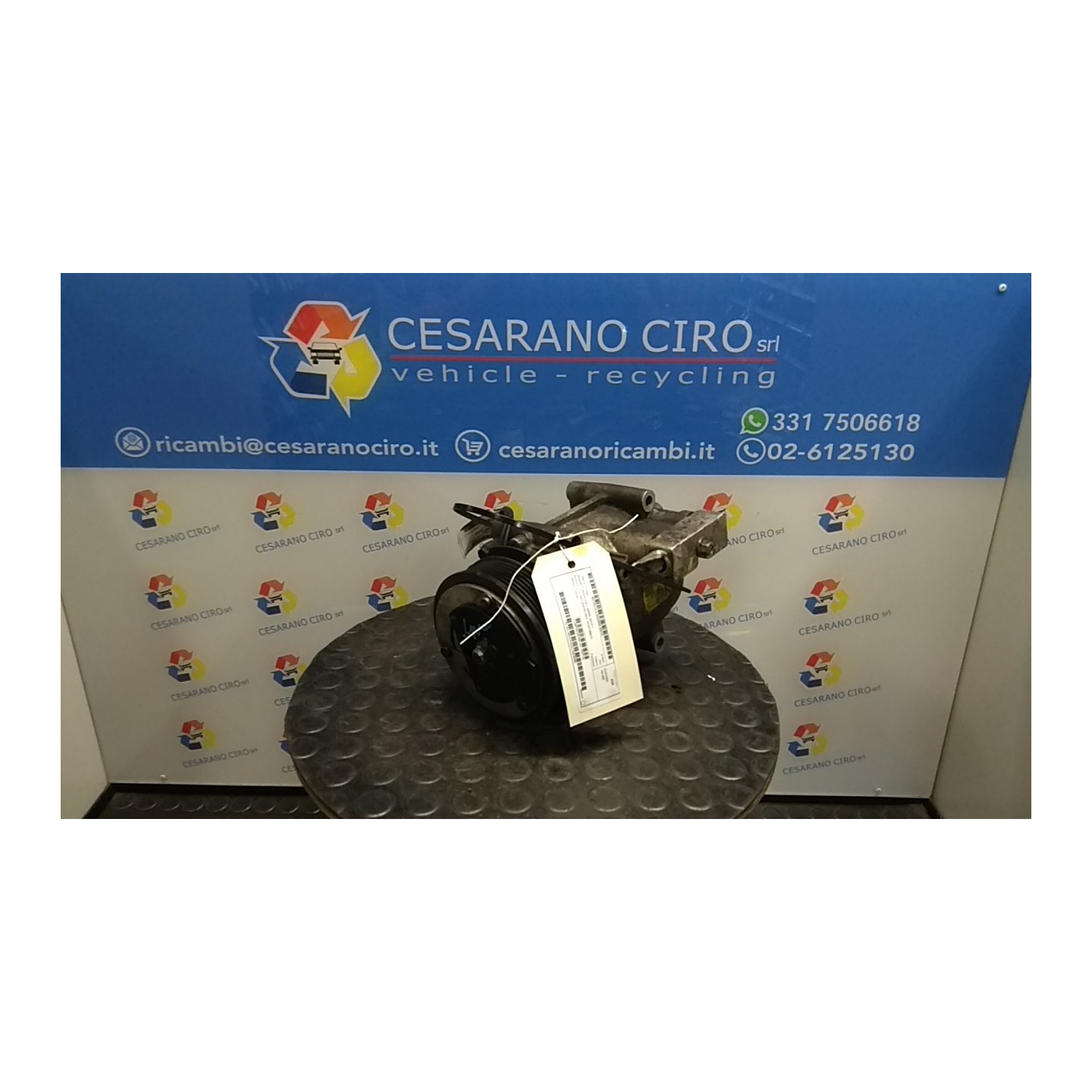 COMPRESSORE A/C 157 FORD FIESTA (CB1) (09/08-10/13) KVJA 1767718