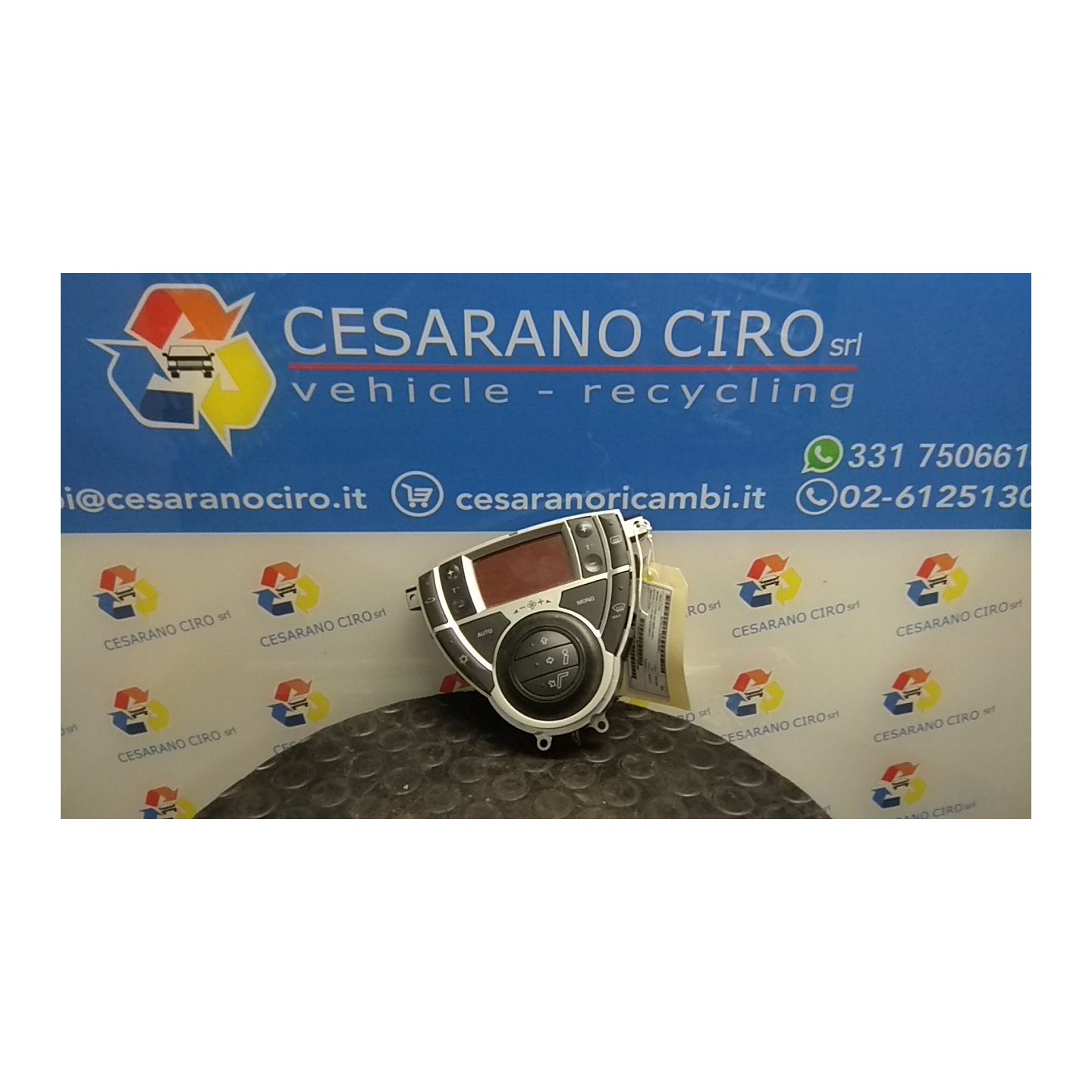 BLOCCO COMANDO CLIMATIZZAZIONE 031 FIAT ULYSSE (2F) (06/02-12/10) RHW 1498679689