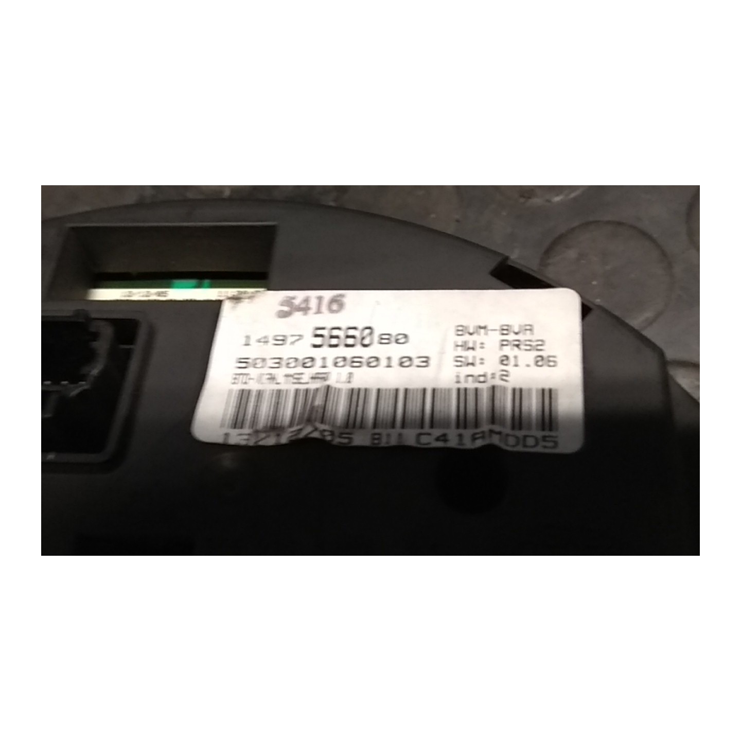 DISPLAY MULTIFUNZIONE 037 FIAT ULYSSE (2F) (06/02-12/10) RHW NB5577006048007