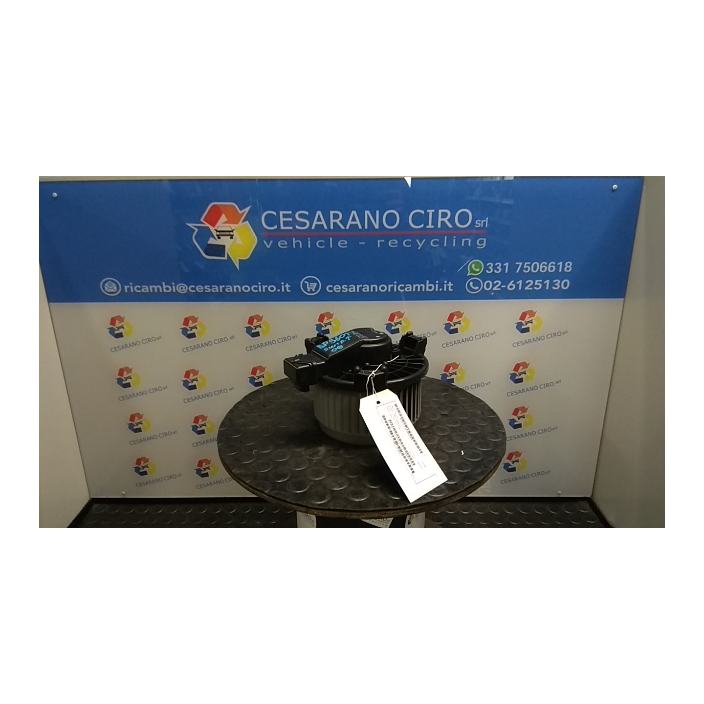 MOTORINO VENTILAZIONE ABITACOLO 046 SUZUKI SWIFT (04/05-02/11) M13A NB4959022016007