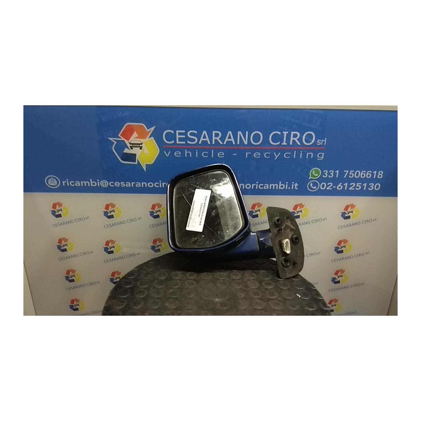 RETROVISORE EST. TERMICO REGOLAZ. ELETTR. DX. 059 MITSUBISHI SPACE RUNNER (09/99-12/01) 4G63 MR492986