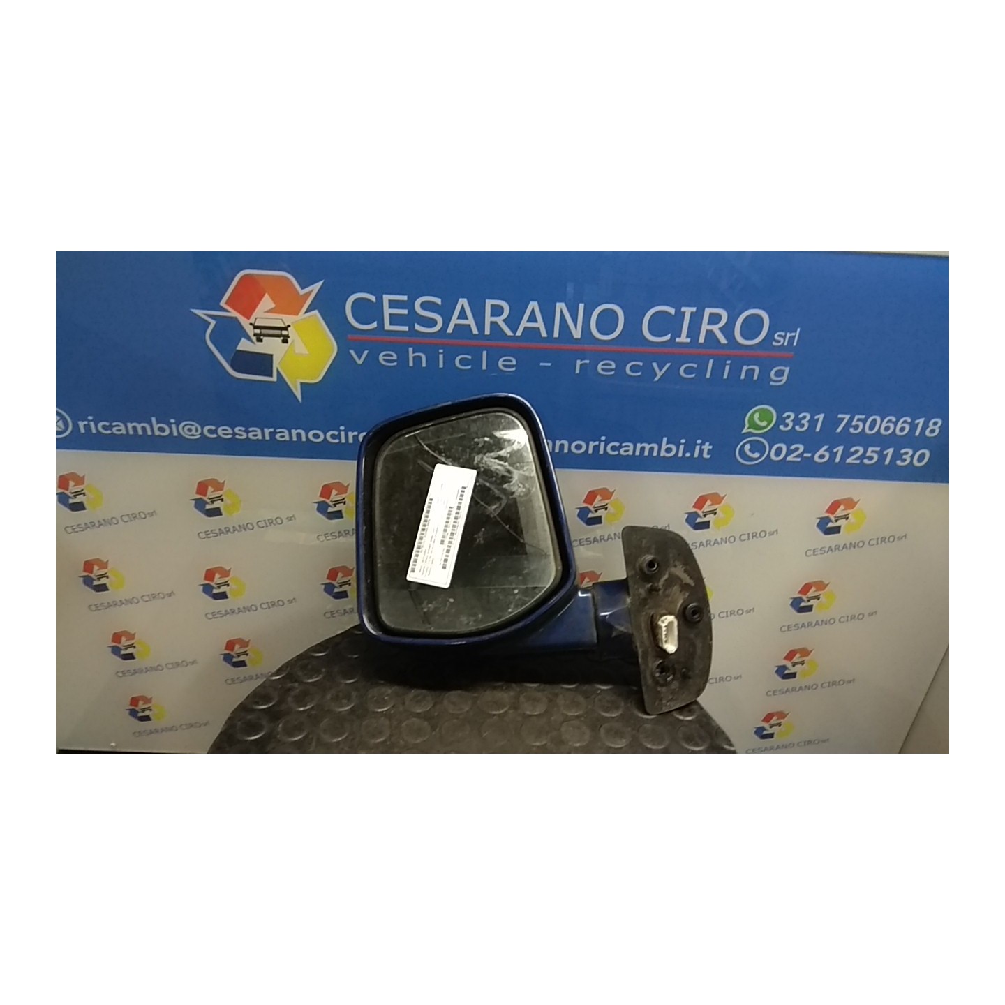 RETROVISORE EST. TERMICO REGOLAZ. ELETTR. DX. 059 MITSUBISHI SPACE RUNNER (09/99-12/01) 4G63 MR492986
