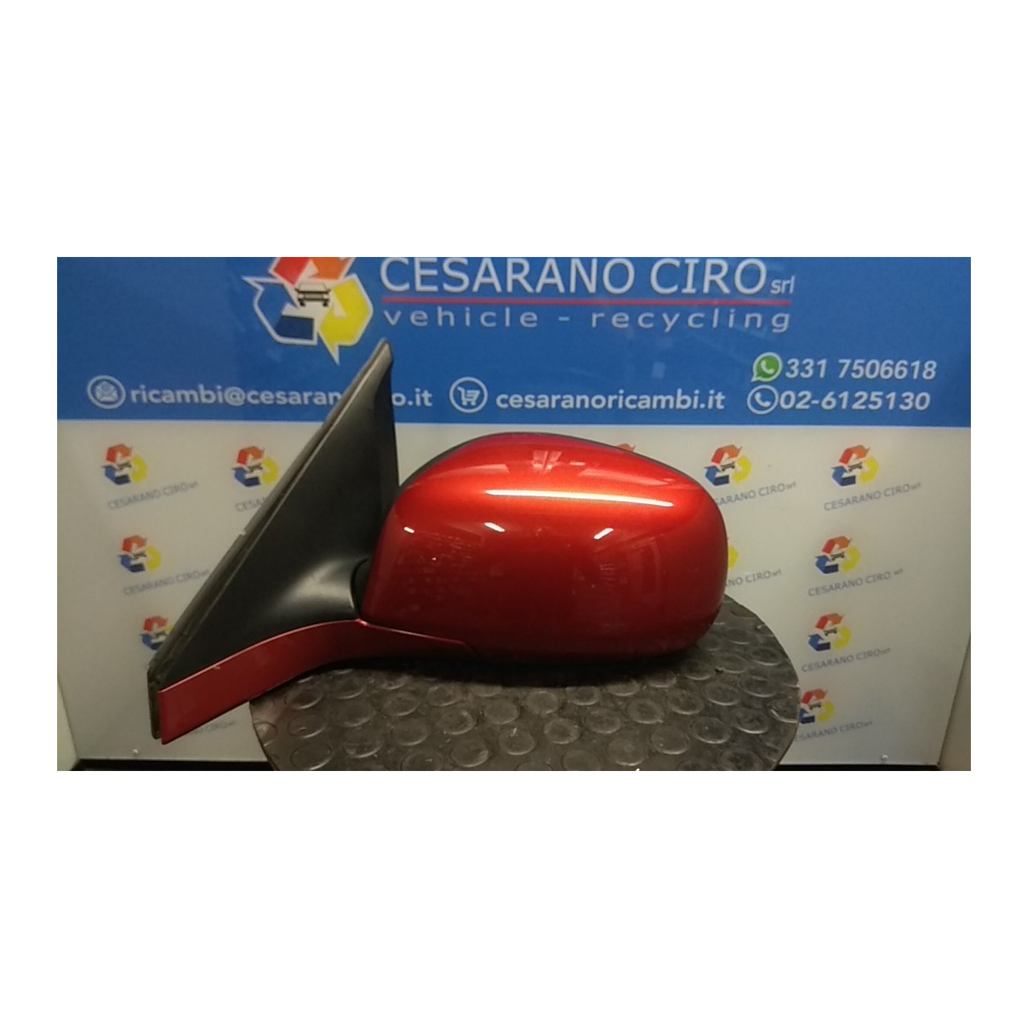 RETROVISORE EST. REGOLAZ. ELETTR. SX. 097 SUZUKI SWIFT (04/05-02/11) M13A 8470262JB0ZCC