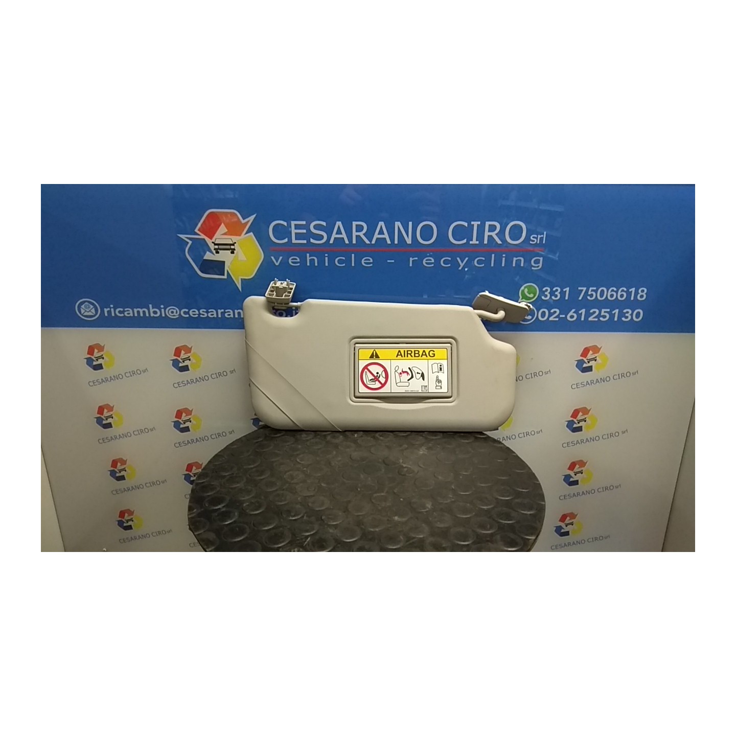 ALETTA PARASOLE PARABREZZA SX. 106 FORD FIESTA (CCN) (11/12-) STJC 2019050
