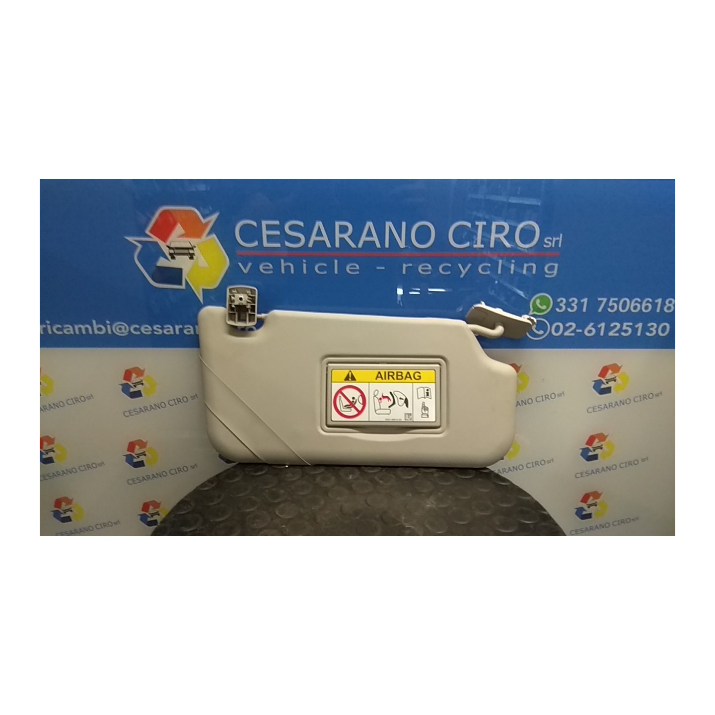 ALETTA PARASOLE PARABREZZA DX. 107 FORD FIESTA (CCN) (11/12-) STJC 2019043