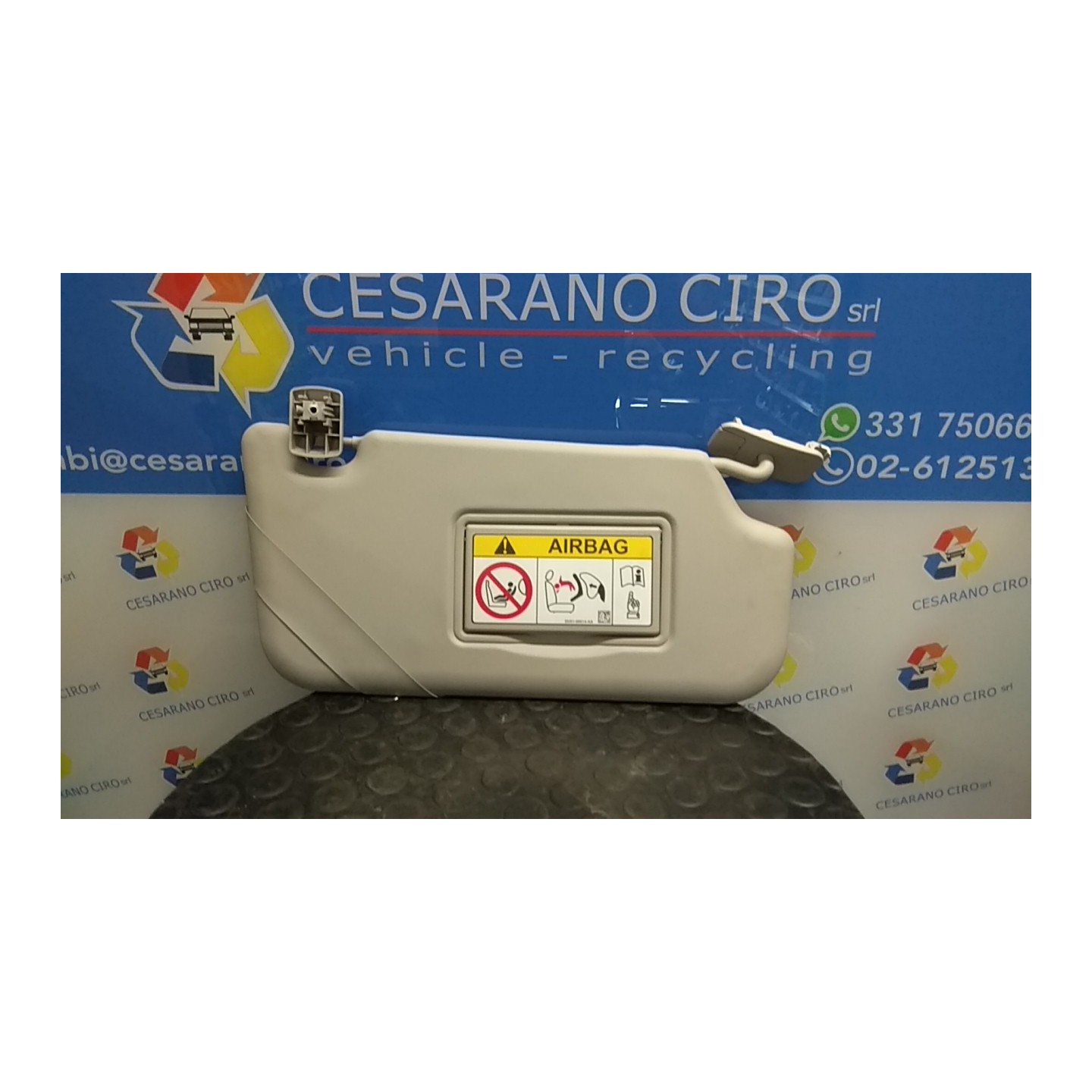 ALETTA PARASOLE PARABREZZA DX. 107 FORD FIESTA (CCN) (11/12-) STJC 2019043
