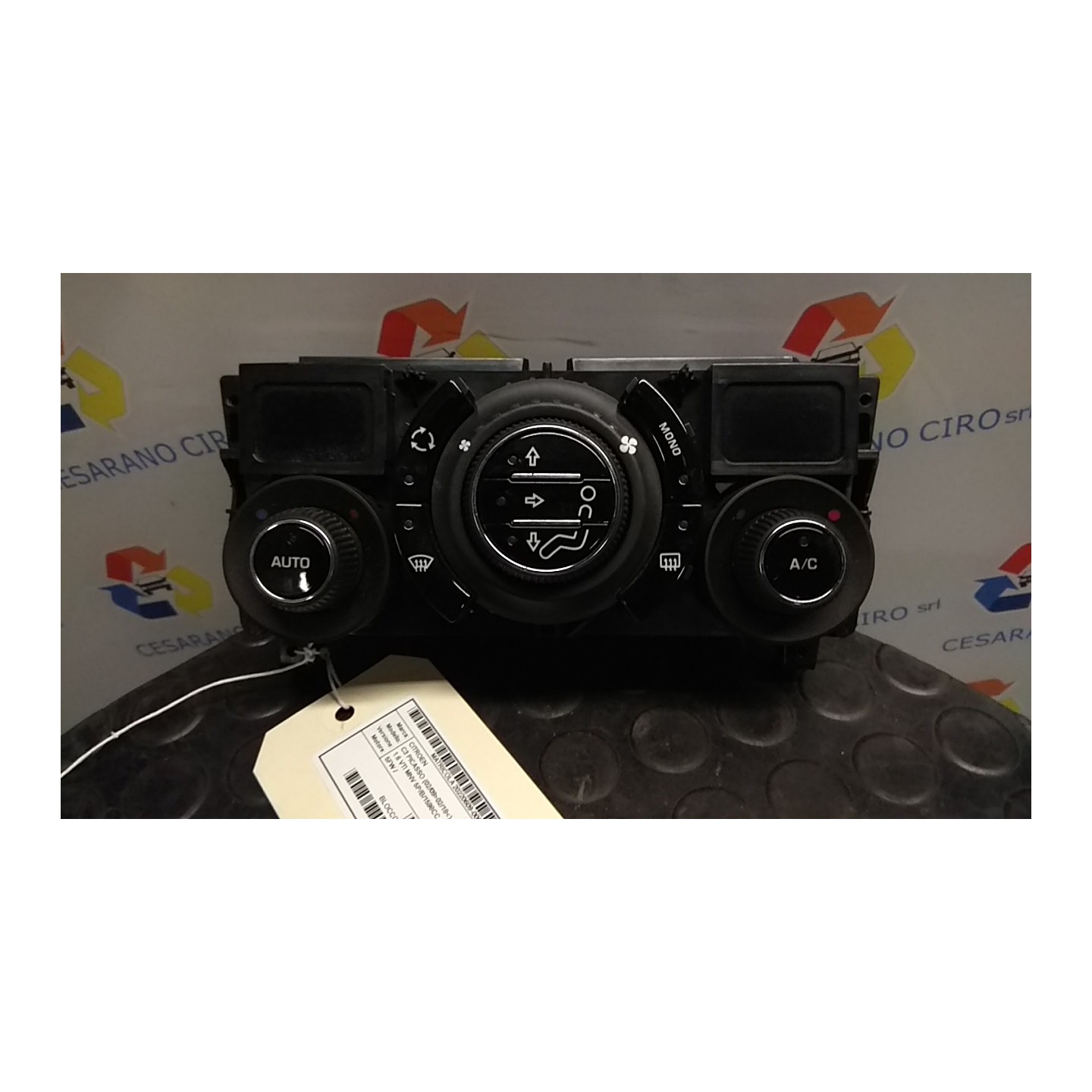 BLOCCO COMANDO CLIMATIZZAZIONE 117 CITROEN C3 PICASSO (02/09-02/18) 5FW 6452L9