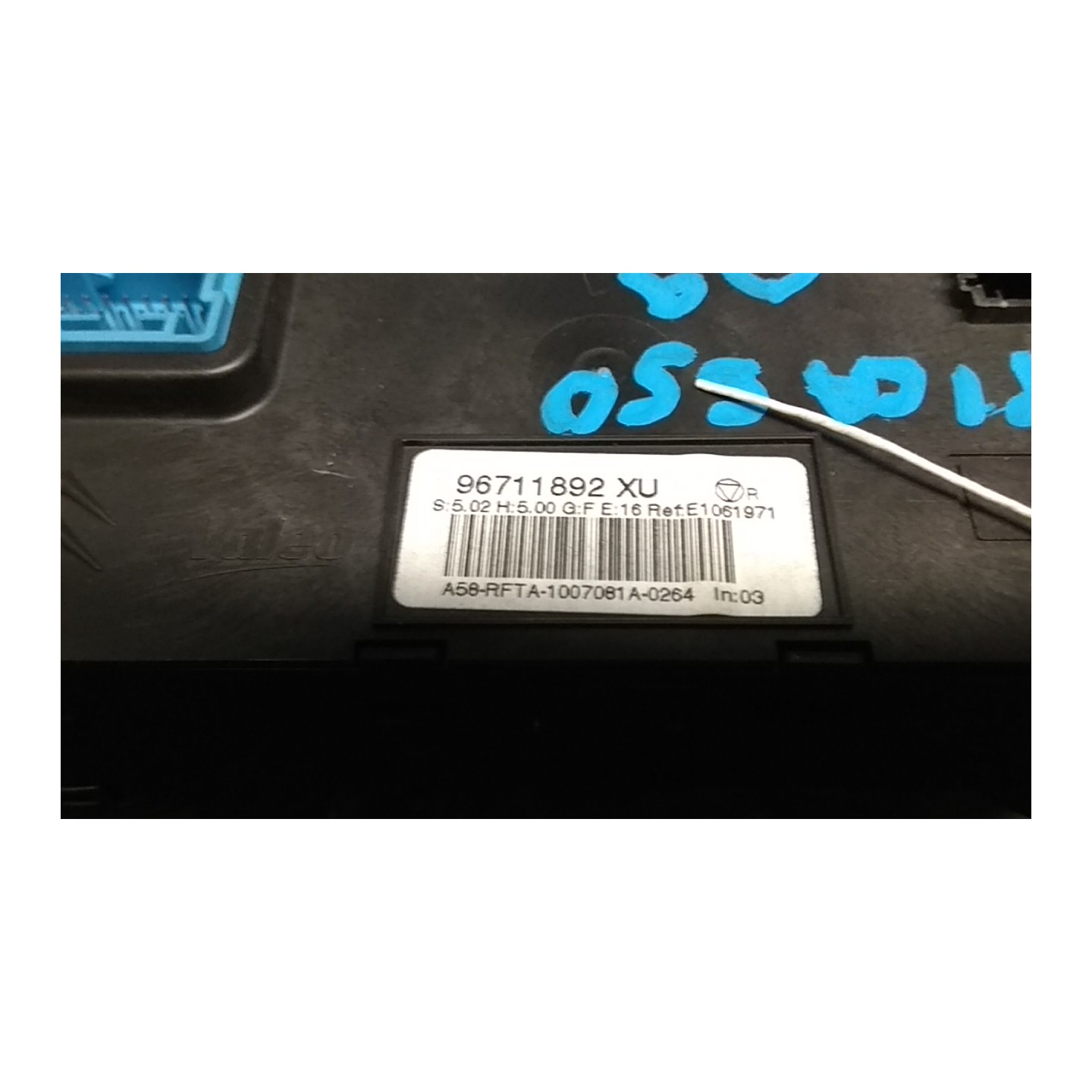 BLOCCO COMANDO CLIMATIZZAZIONE 117 CITROEN C3 PICASSO (02/09-02/18) 5FW 6452L9