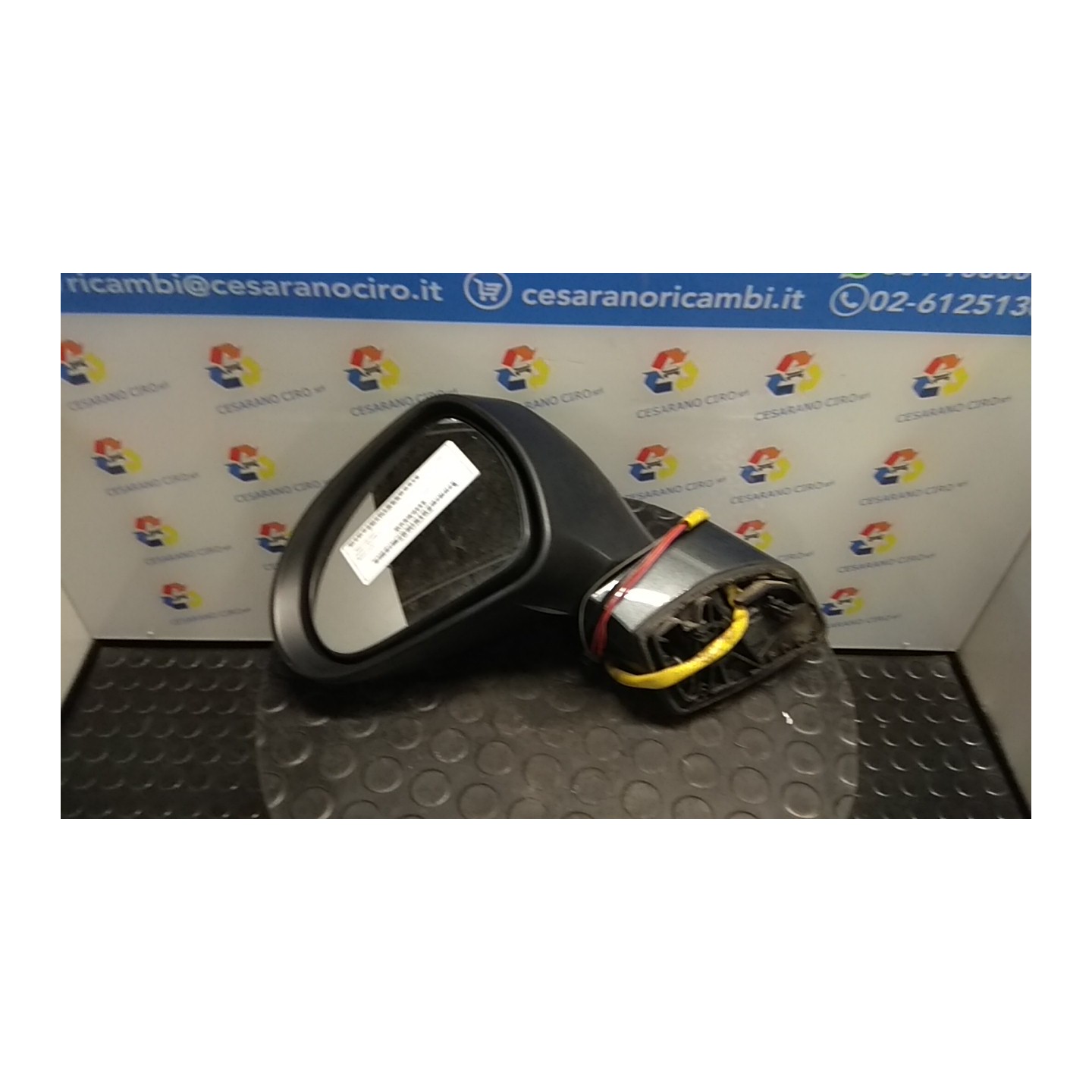 RETROVISORE EST. REGOLAZ. ELETTR. RIPIEGHEVOLE ELET. SX. 128 PEUGEOT 308 (08/07-) 9HR 8153NG