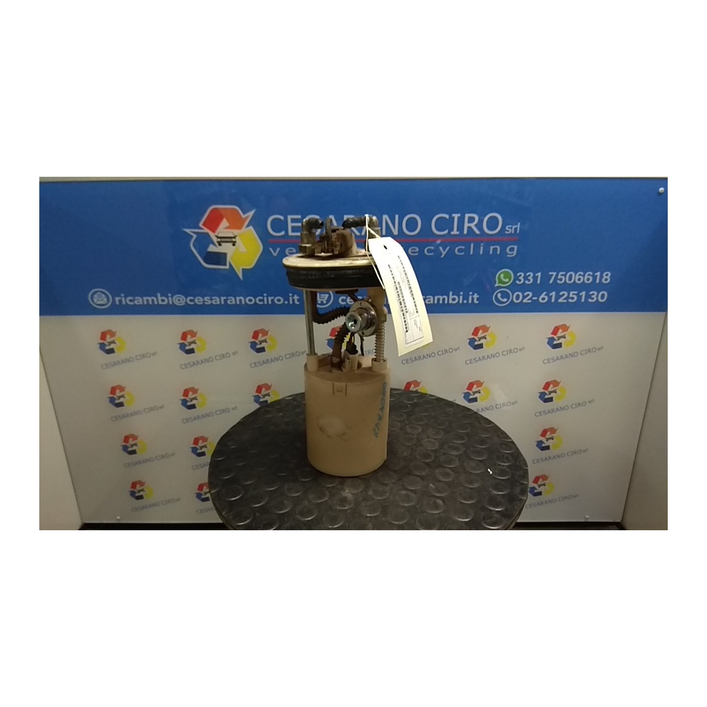 POMPA CARBURANTE C/TRASDUTTORE (GALLEGGIANTE) 142 CHEVROLET (DAEWOO) MATIZ (M200) (04/05-12/10) B10S1 96591528