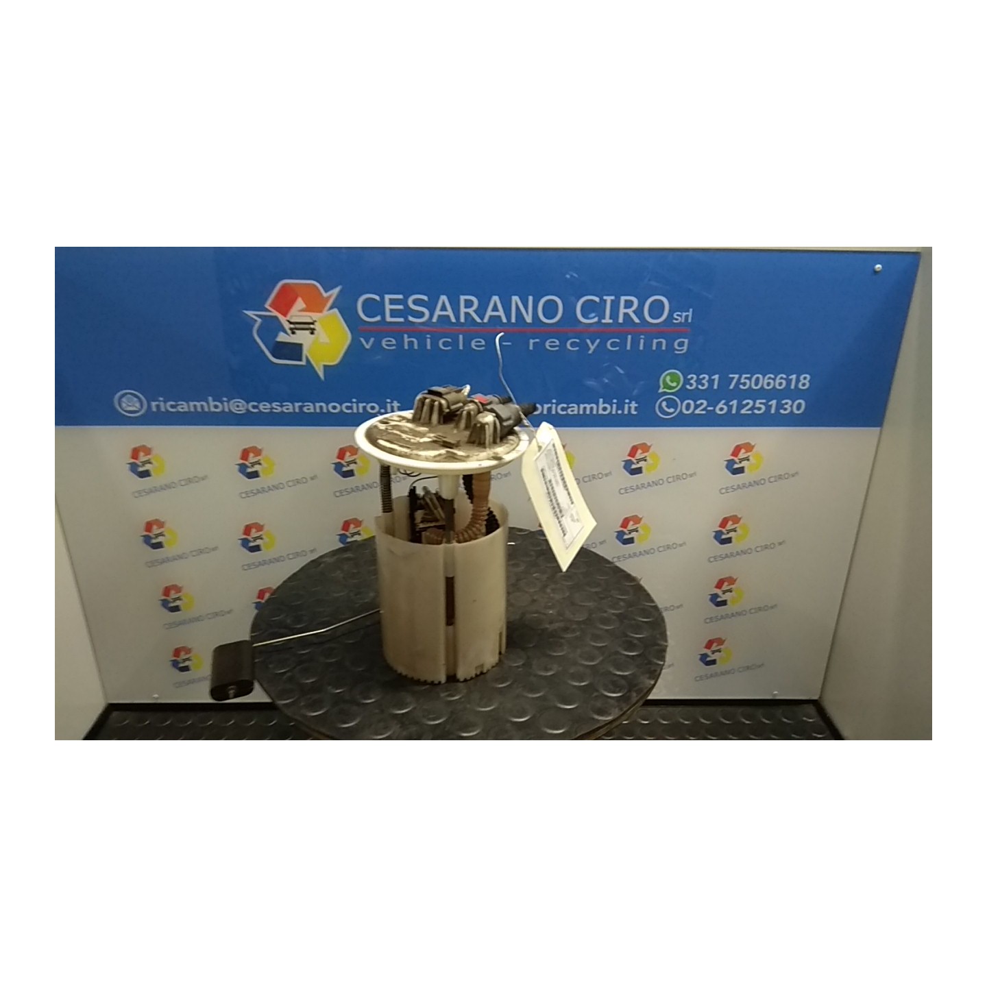 POMPA CARBURANTE C/TRASDUTTORE (GALLEGGIANTE) 035 RENAULT MEGANE 3A SERIE (10/08-) F9QN8 172020054R