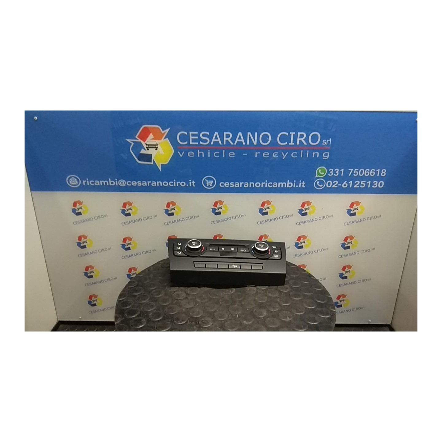 BLOCCO COMANDO CLIMATIZZAZIONE 041 BMW SERIE 3 (E90/E91) (02/05-12/11 306D3 64119190922