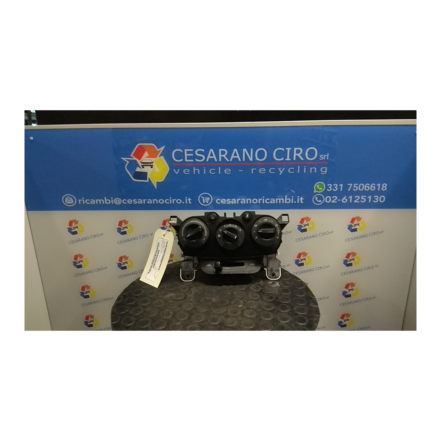BLOCCO COMANDO CLIMATIZZAZIONE C/A/C MAN. 053 MAZDA MAZDA 2 2A SERIE (08/07-12/14 ZJ DF7161190C