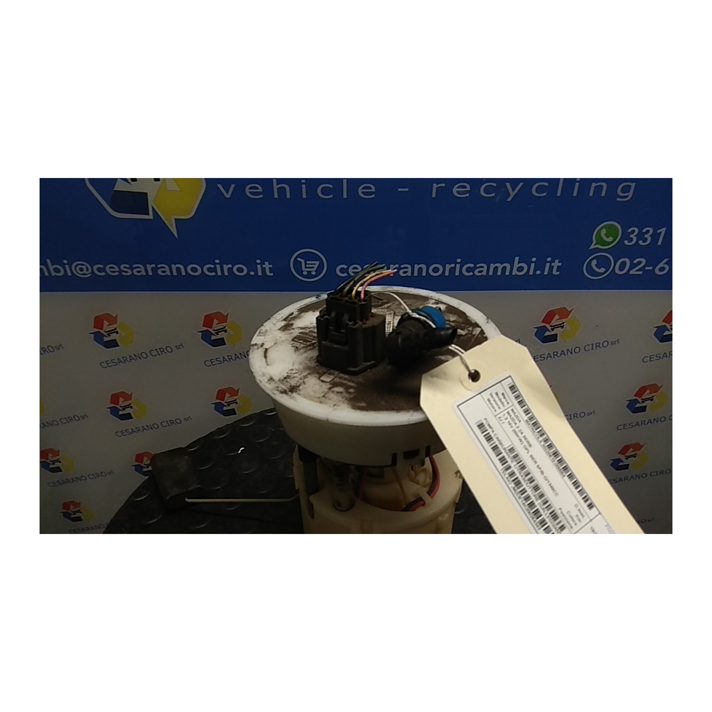 POMPA CARBURANTE C/TRASDUTTORE (GALLEGGIANTE) 054 MAZDA MAZDA 2 2A SERIE (08/07-12/14 ZJ ZJ381335XC