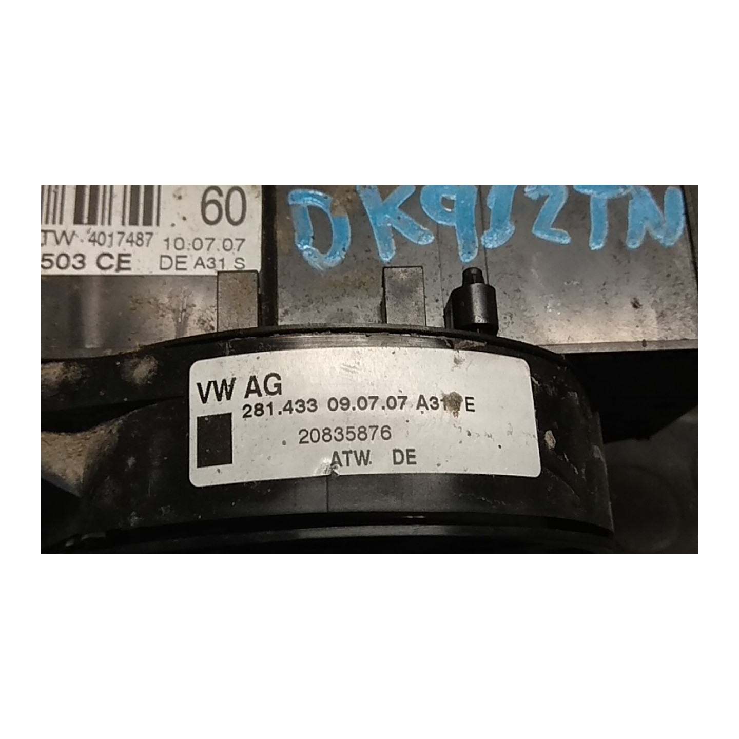 DEVIOGUIDASGANCIO COMPL. 067 SKODA FABIA (54) (04/07-) BZG NB3431099010007