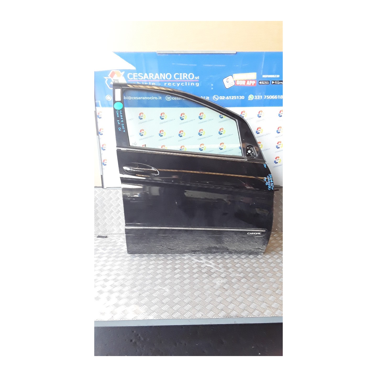 PORTA ANT. DX. 025 MERCEDES-BENZ CLASSE B (T245) (03/05-03/13) 640940 A1697202605