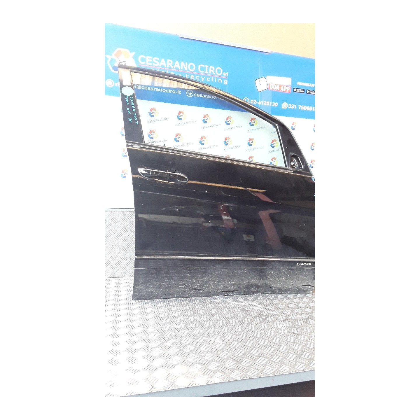 PORTA ANT. DX. 025 MERCEDES-BENZ CLASSE B (T245) (03/05-03/13) 640940 A1697202605
