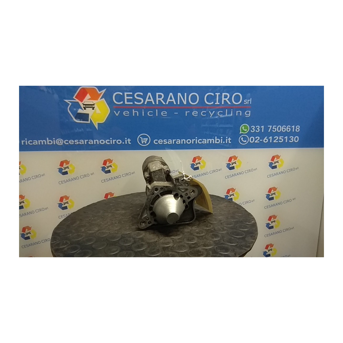 MOTORINO AVVIAMENTO 085 RENAULT CLIO 3A SERIE (07/05-05/09) K4JG7 8200584837