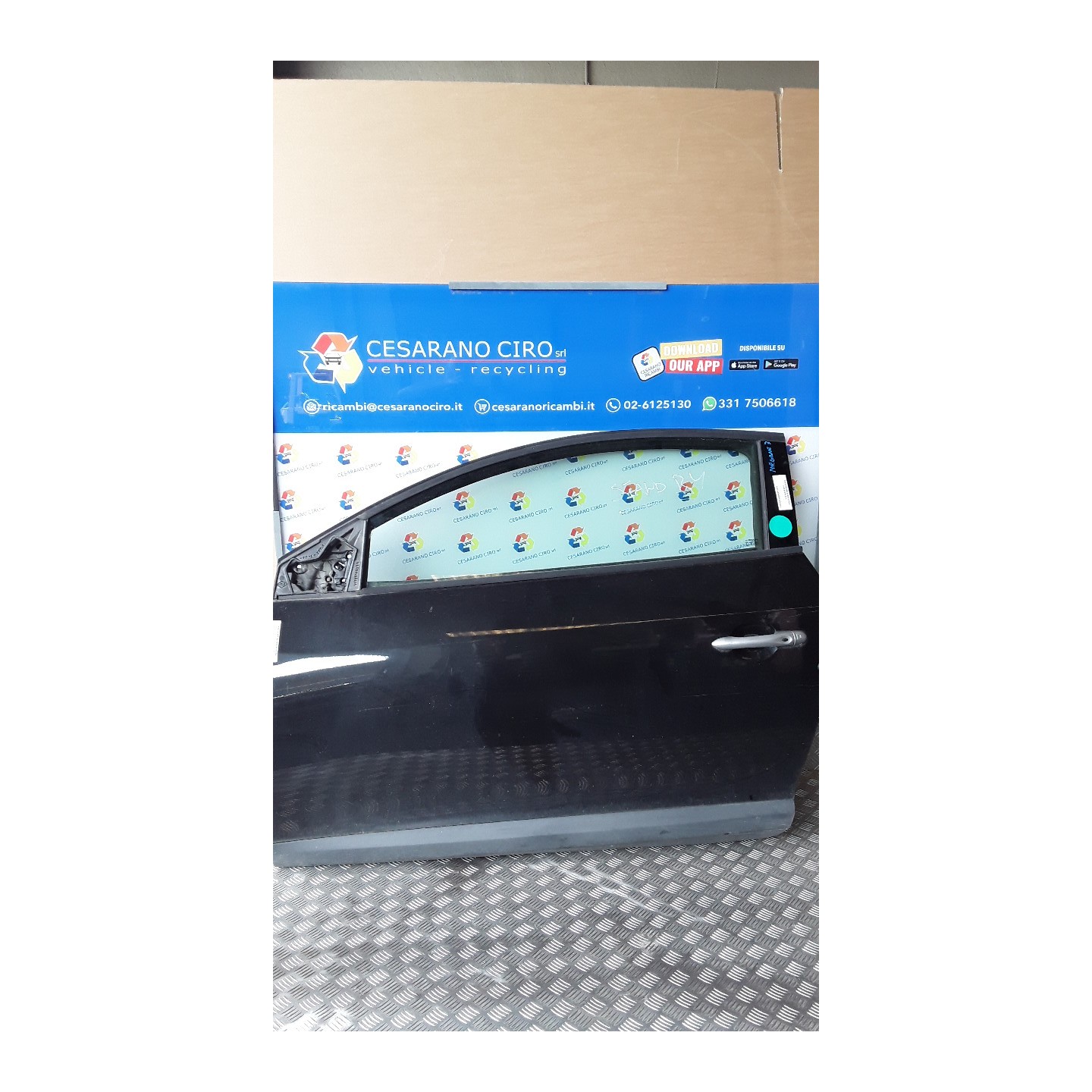 PORTA ANT. SX. 102 RENAULT MEGANE 3A SERIE (10/08-) F9QN8 801015283R