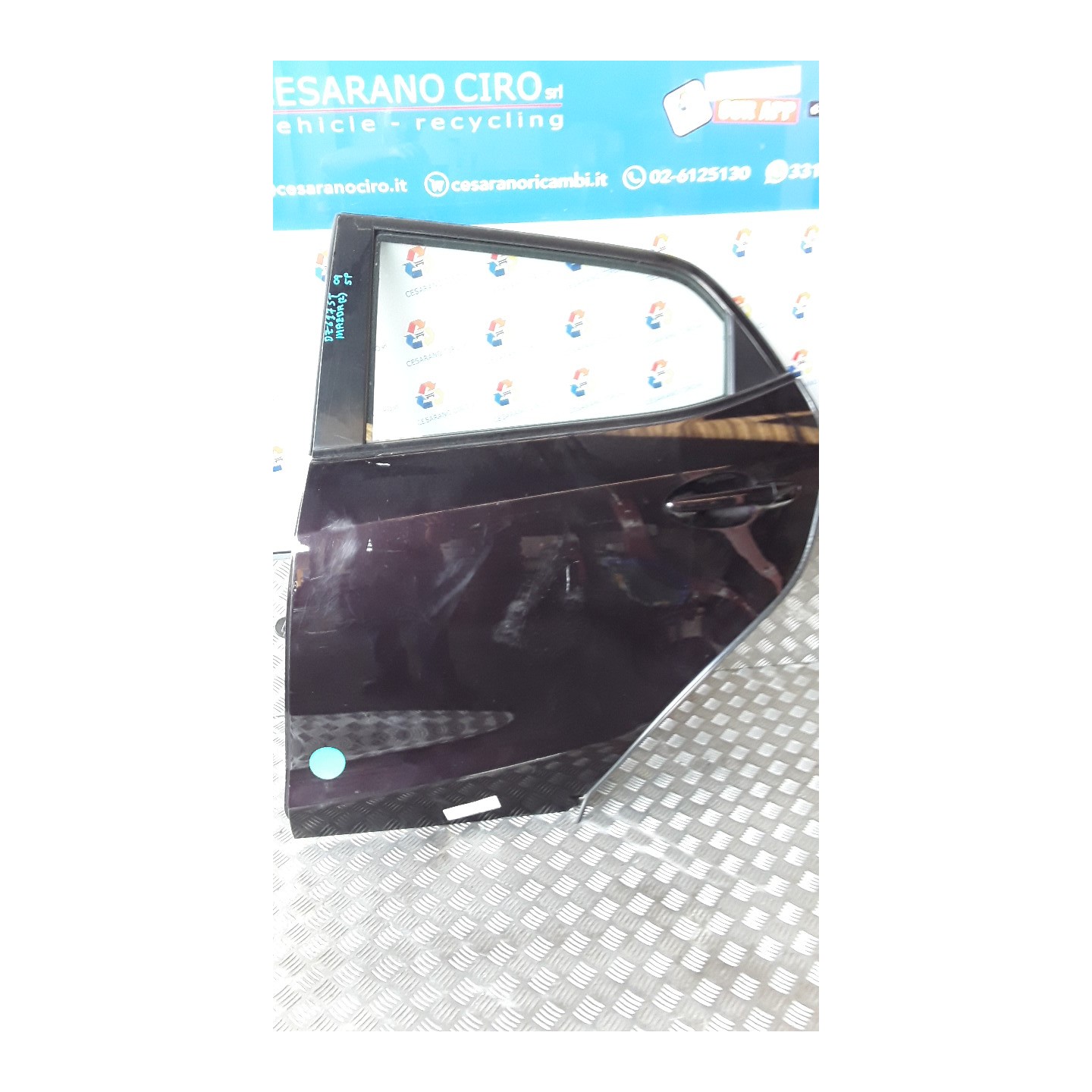 PORTA POST. SX. 105 MAZDA MAZDA 2 2A SERIE (08/07-12/14 ZJ DFY17302XJ