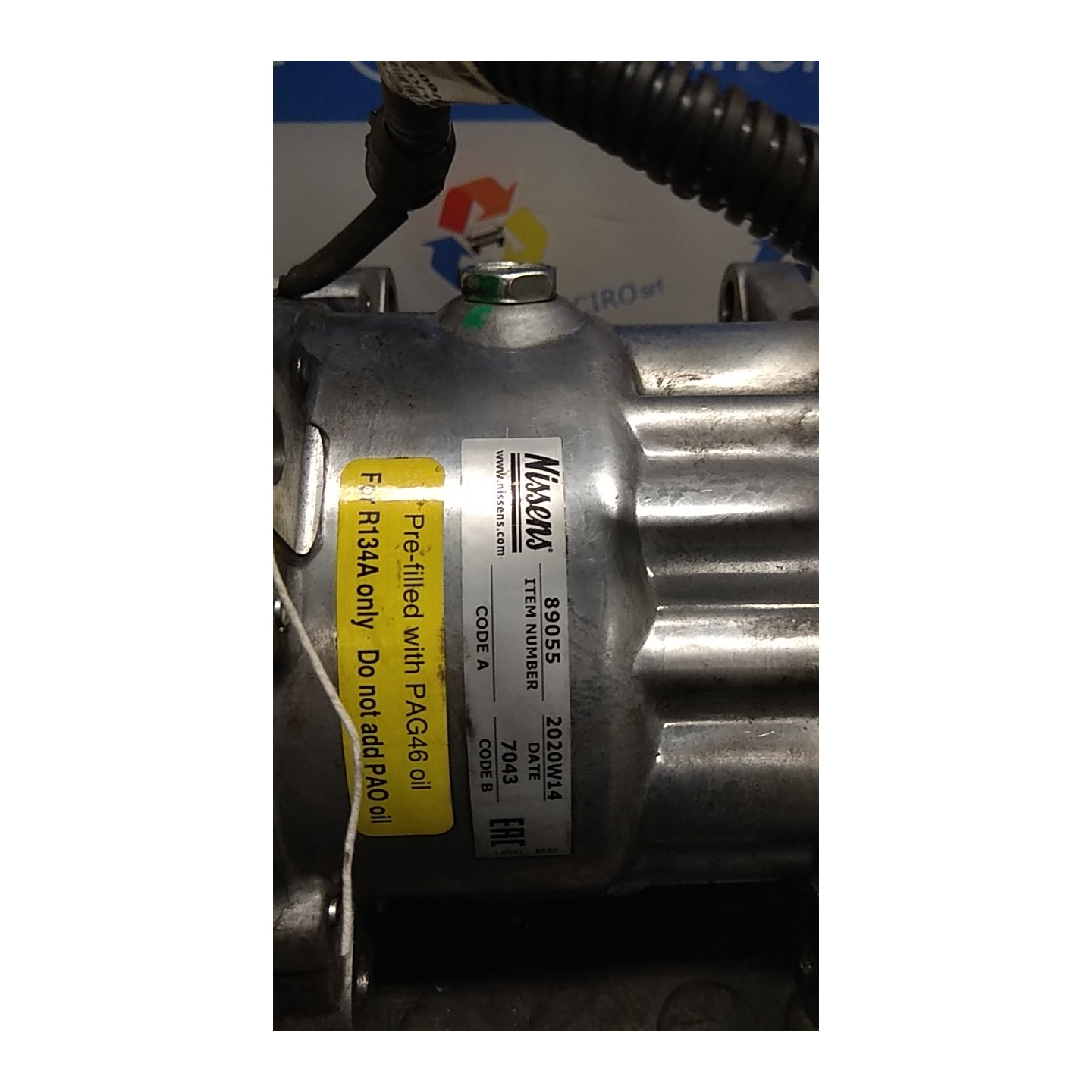 COMPRESSORE A/C 119 FIAT ULYSSE (PG) (06/94-09/02) RHW 9626902180