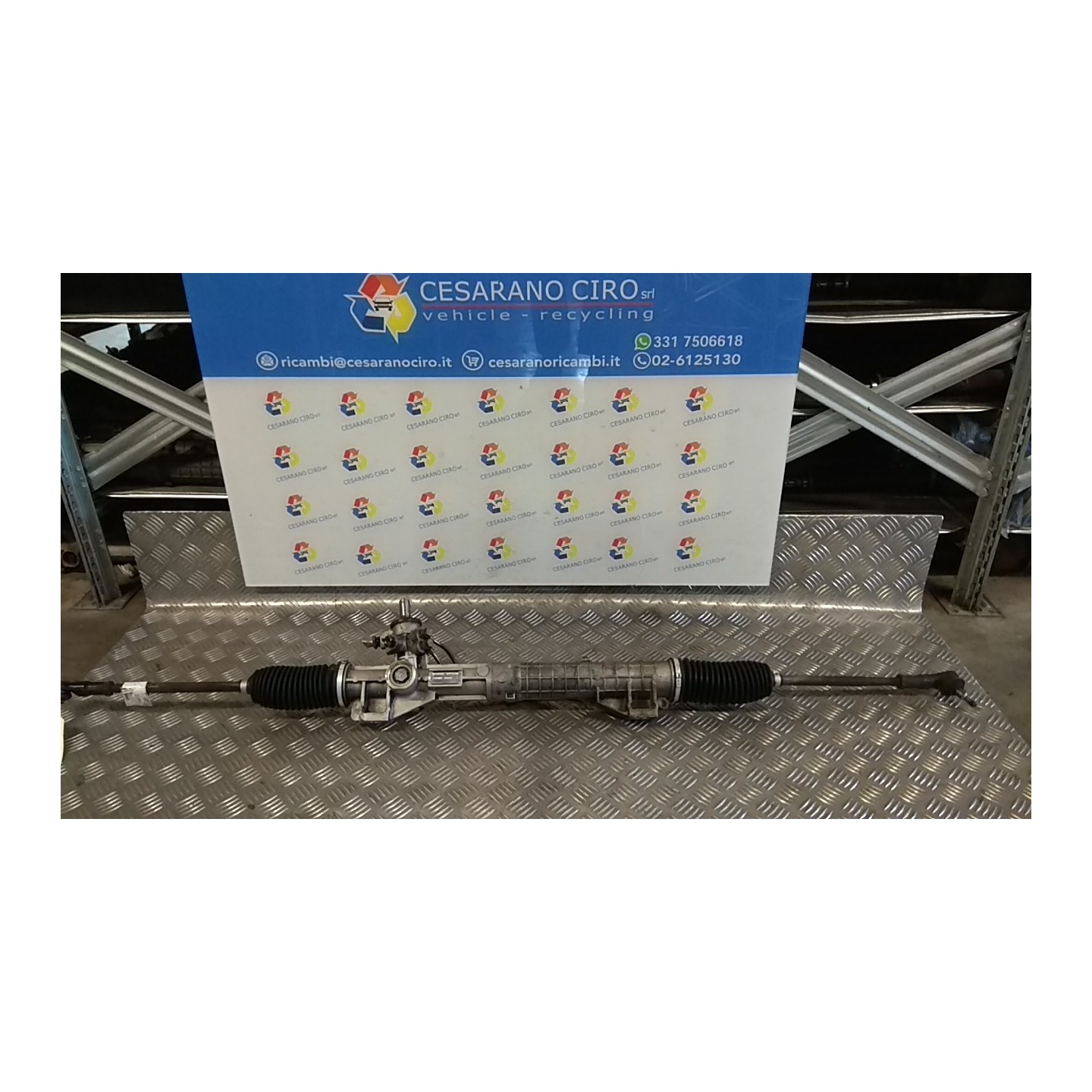 SCATOLA STERZO SERVOASSISTITA 095 FIAT ULYSSE (2F) (06/02-12/10) 4HW 1332770080