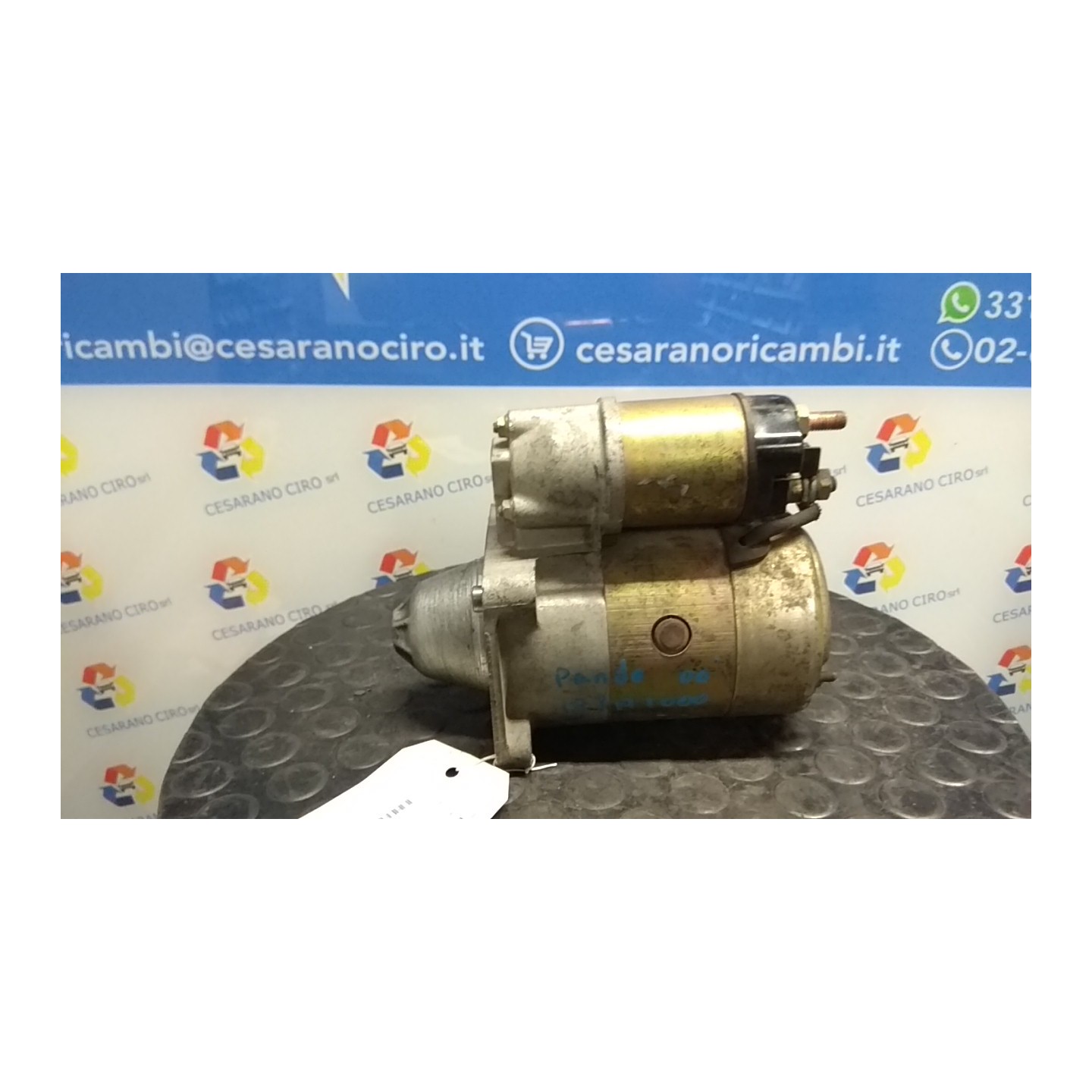 MOTORINO AVVIAMENTO MARELLI 073 FIAT PANDA 1A SERIE (03/92-03/04) 156A4000 7612952
