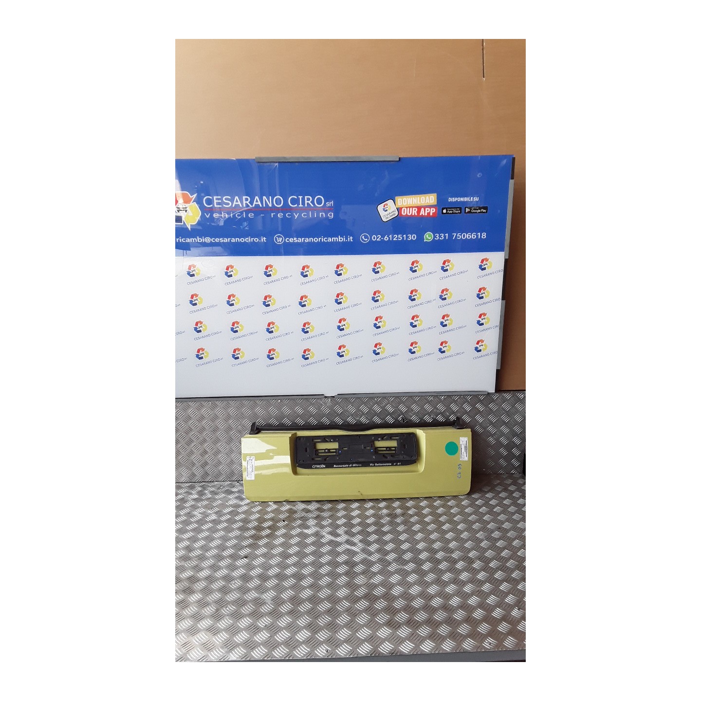 RIVESTIMENTO POST. RIBALTABILE 030 CITROEN C2 (09/03-01/10) HFX 8701W2