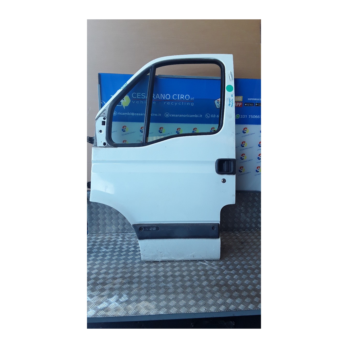 PORTA ANT. SX 051 RENAULT MASTER 2 SERIE S8UW7 NB2168000062003391999999SX
