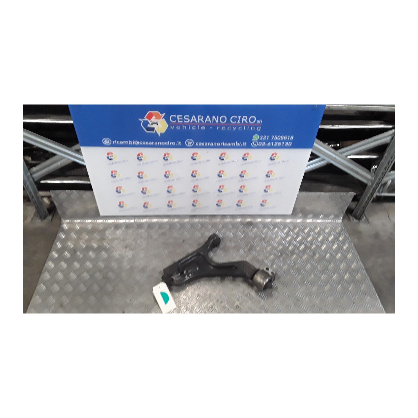 BRACCIO OSCILLANTE SOSP. ANT. SX. 069 SAAB 9.5 1A SERIE (07/01-09/05) B205E 5236674