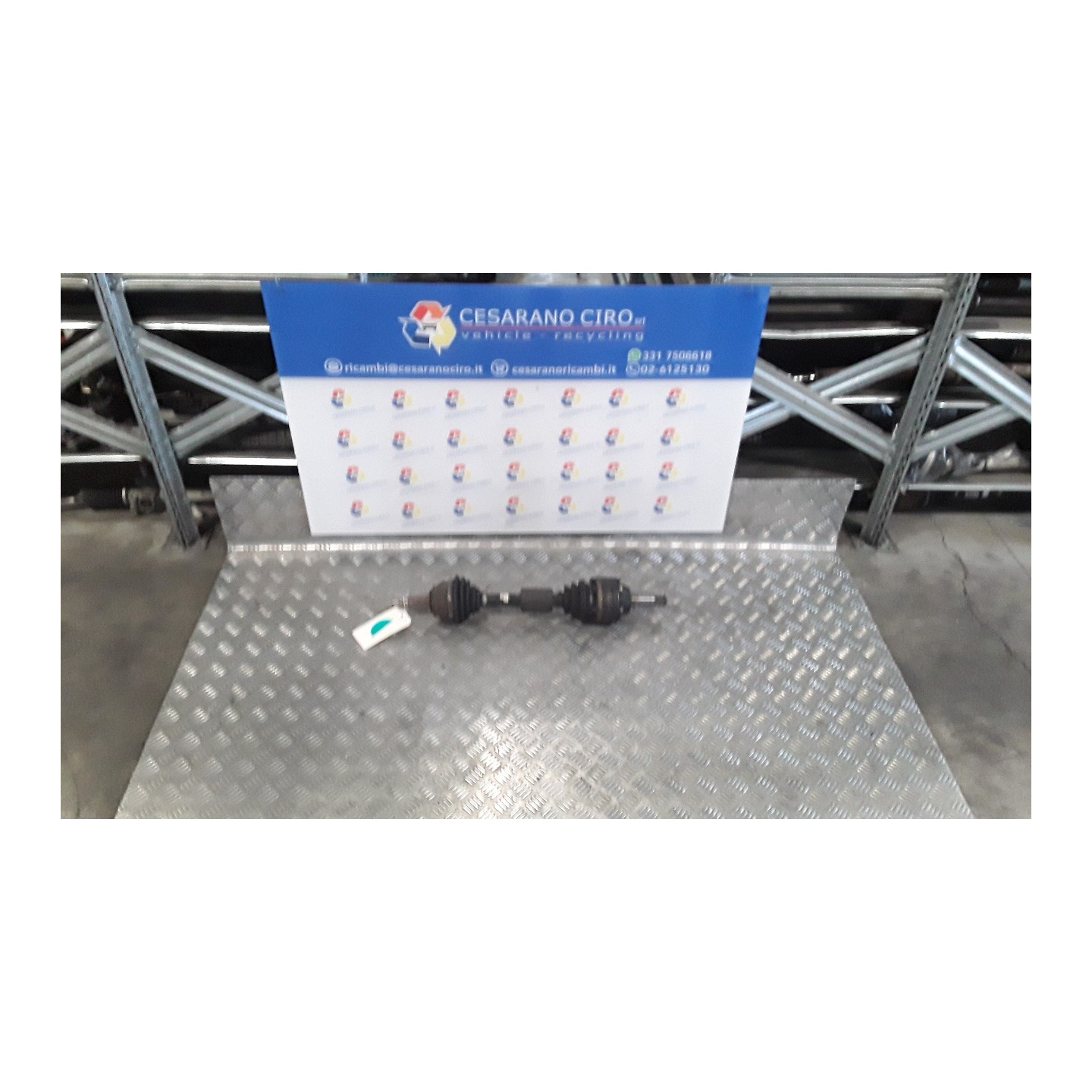 SEMIALBERO ANT. COMPL. SX. 075 ALFA ROMEO 147 (W8) (10/04-07/11) AR37203 46307651